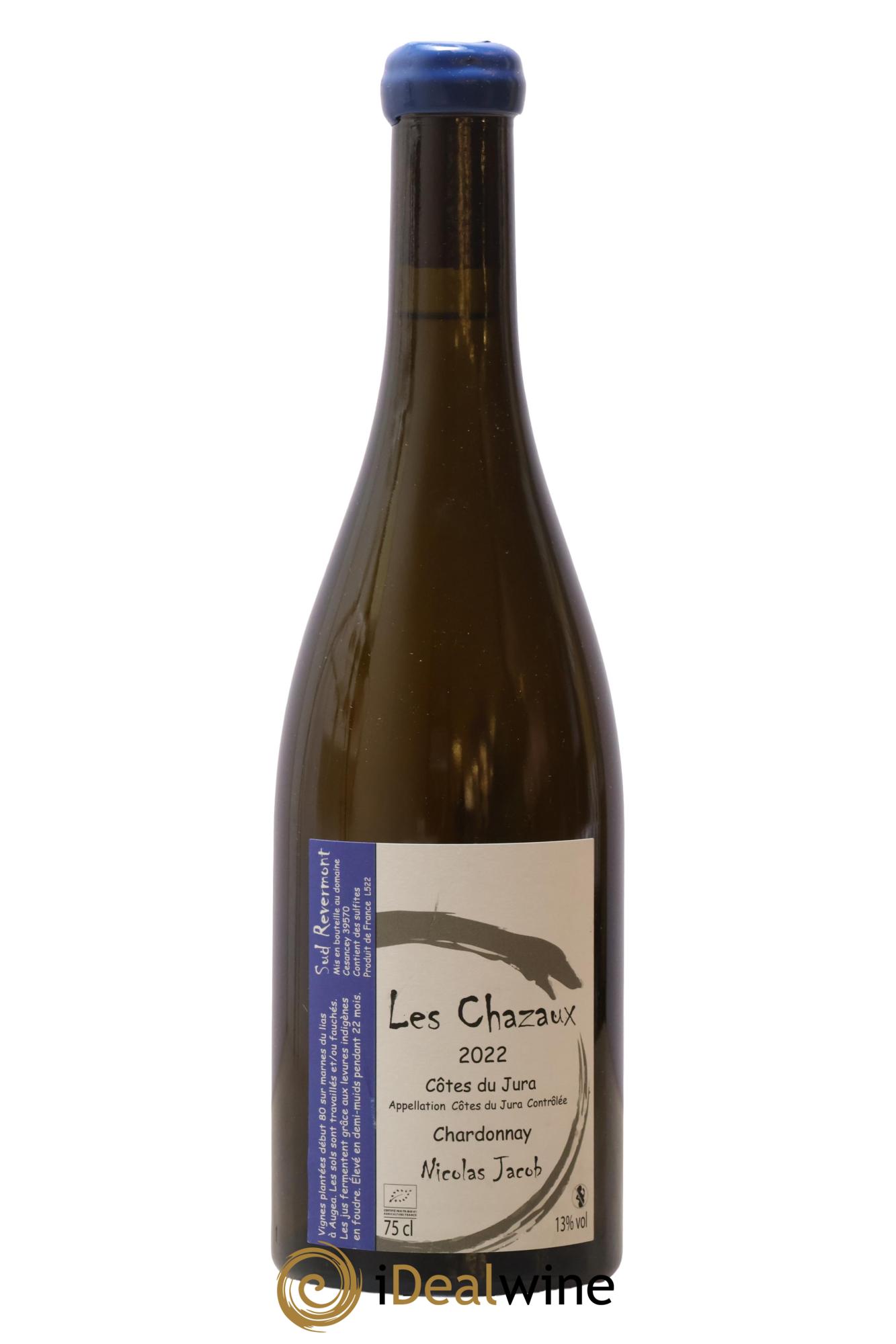 Côtes du Jura Chardonnay Les Chazaux Nicolas Jacob 2022 - Posten von 1 Flasche - 0