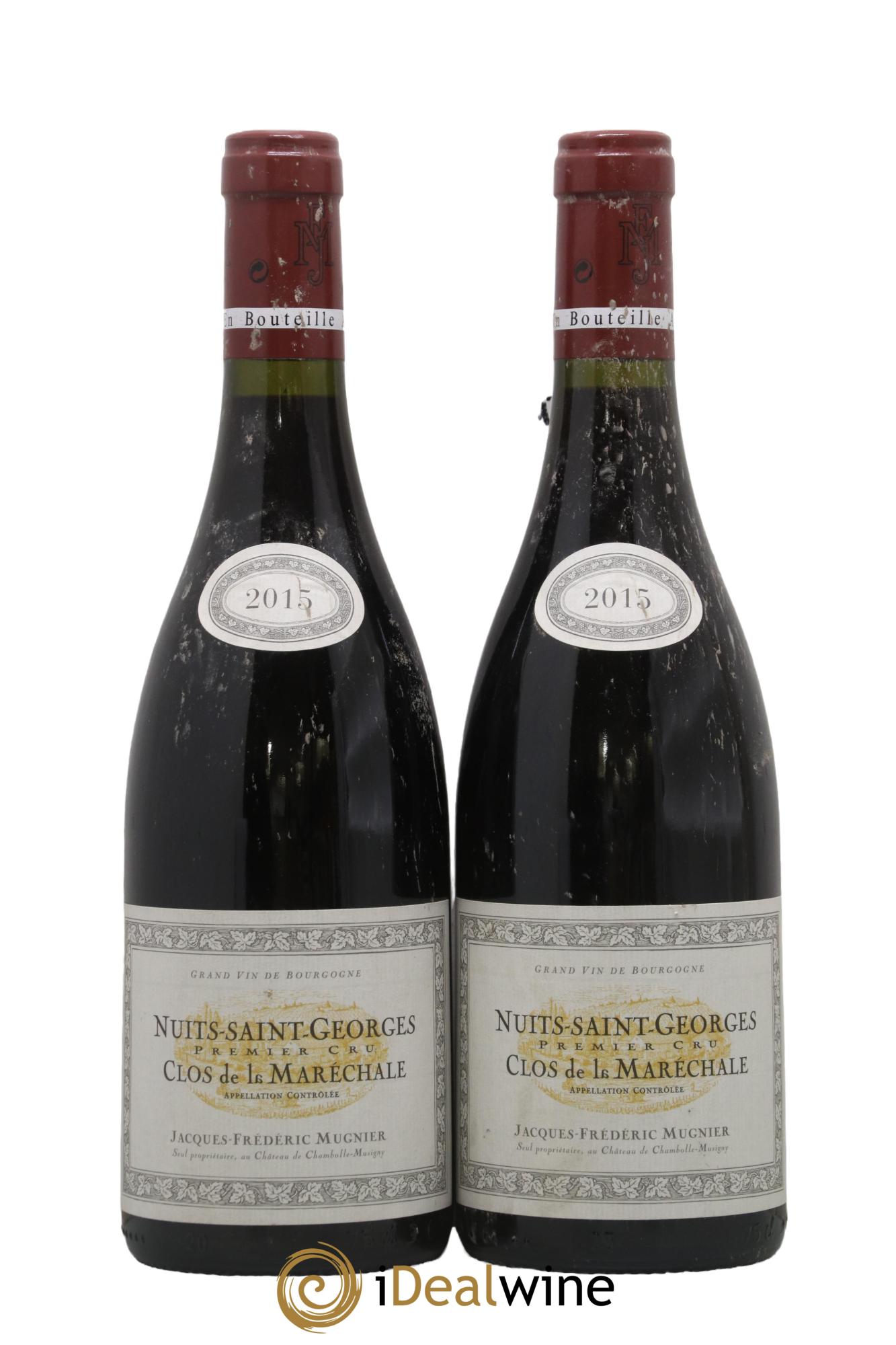 Nuits-Saint-Georges 1er Cru Clos de La Maréchale Jacques-Frédéric Mugnier 2015 - Lot de 2 bouteilles - 0