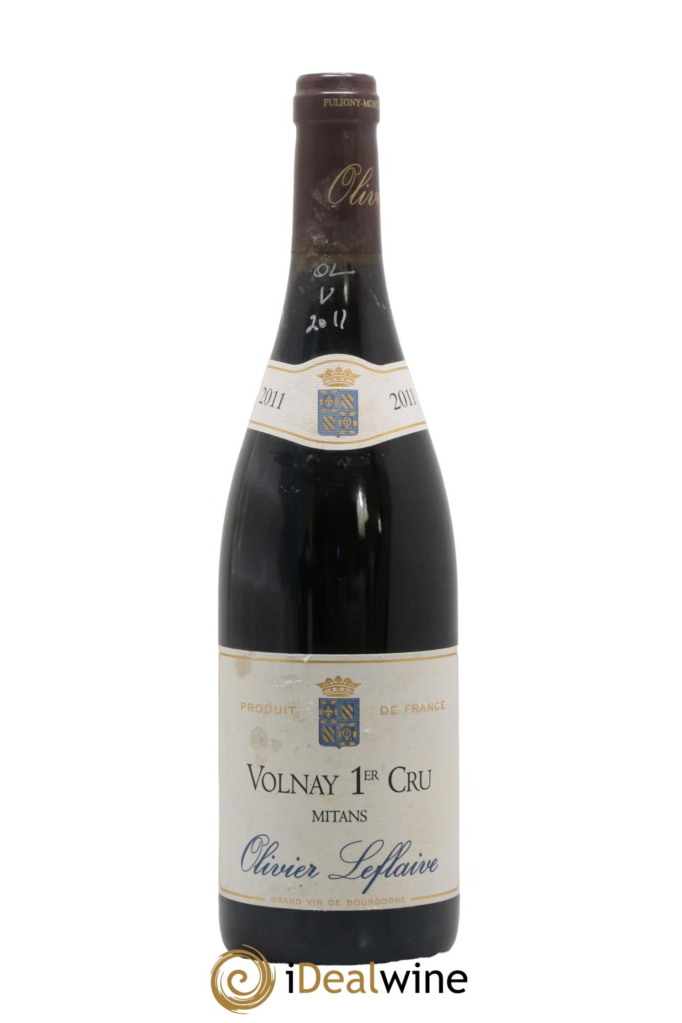 Volnay 1er Cru Mitans Olivier Leflaive 2011 - Lot de 1 bouteille - 0
