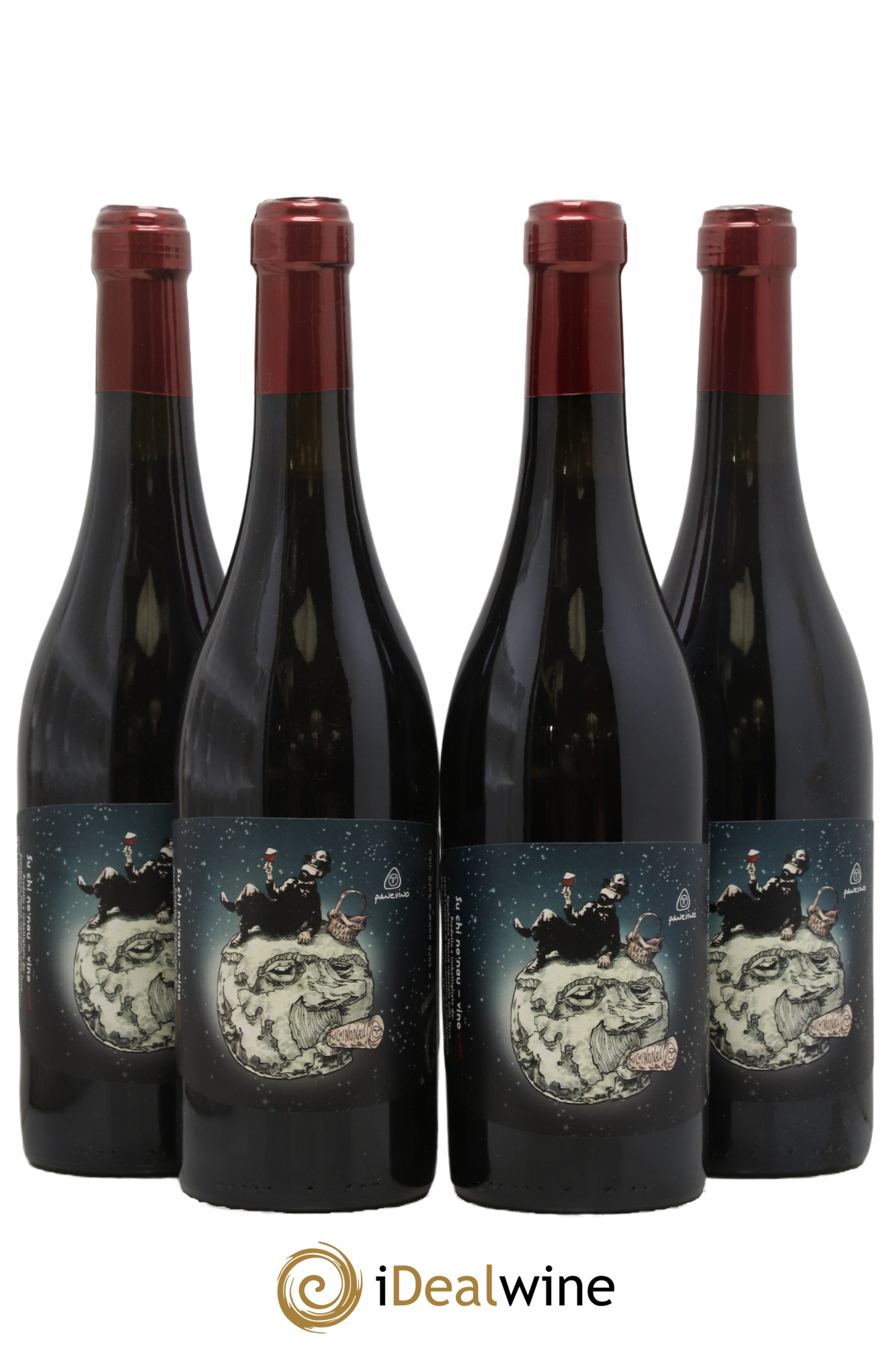 Sardaigne Vino Rosso Su'Chi No'Nau Panevino 2013 - Lot of 4 bottles - 0