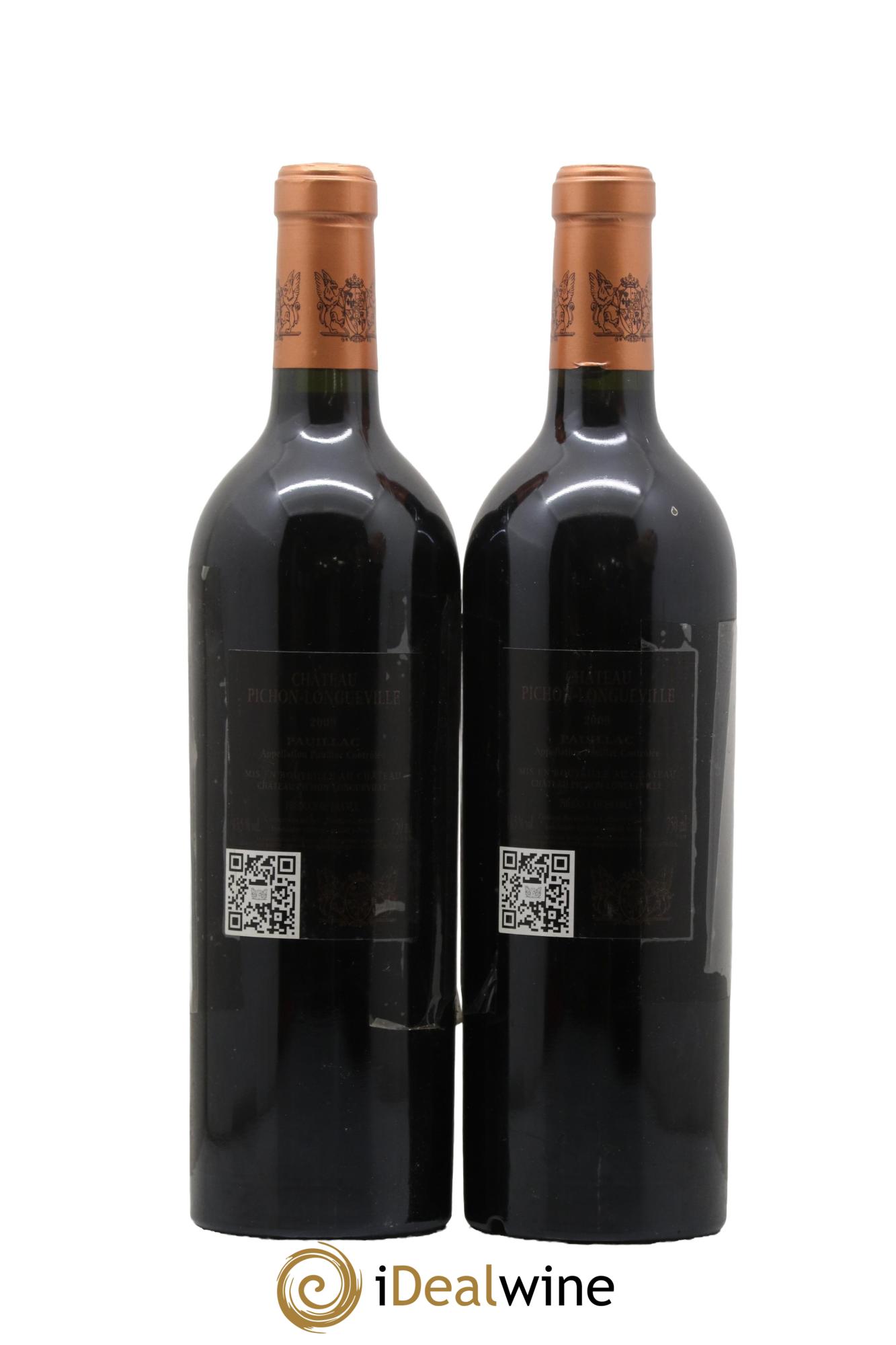 Pichon Longueville Baron 2ème Grand Cru Classé 2009 - Lot de 2 bouteilles - 1