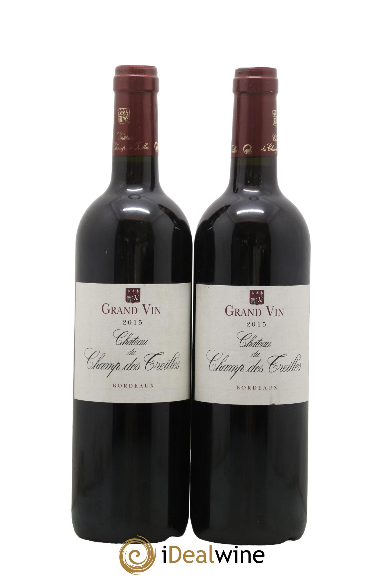 Château du Champ des Treilles 2015 - Lotto di 2 bottiglie - 0