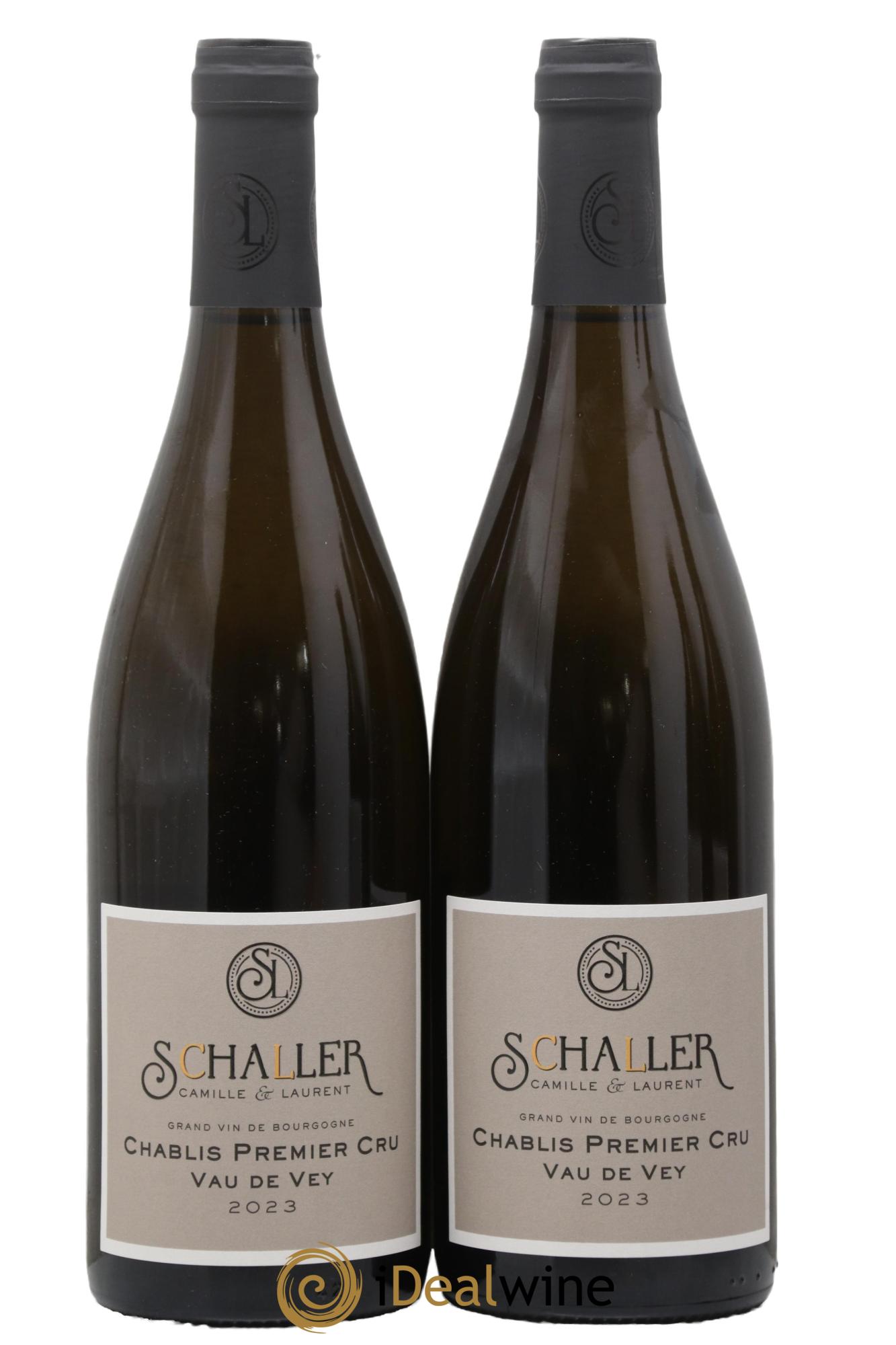 Chablis 1er Cru Vau de Vey Camille & Laurent Schaller 2023 - Lot de 2 bouteilles - 0