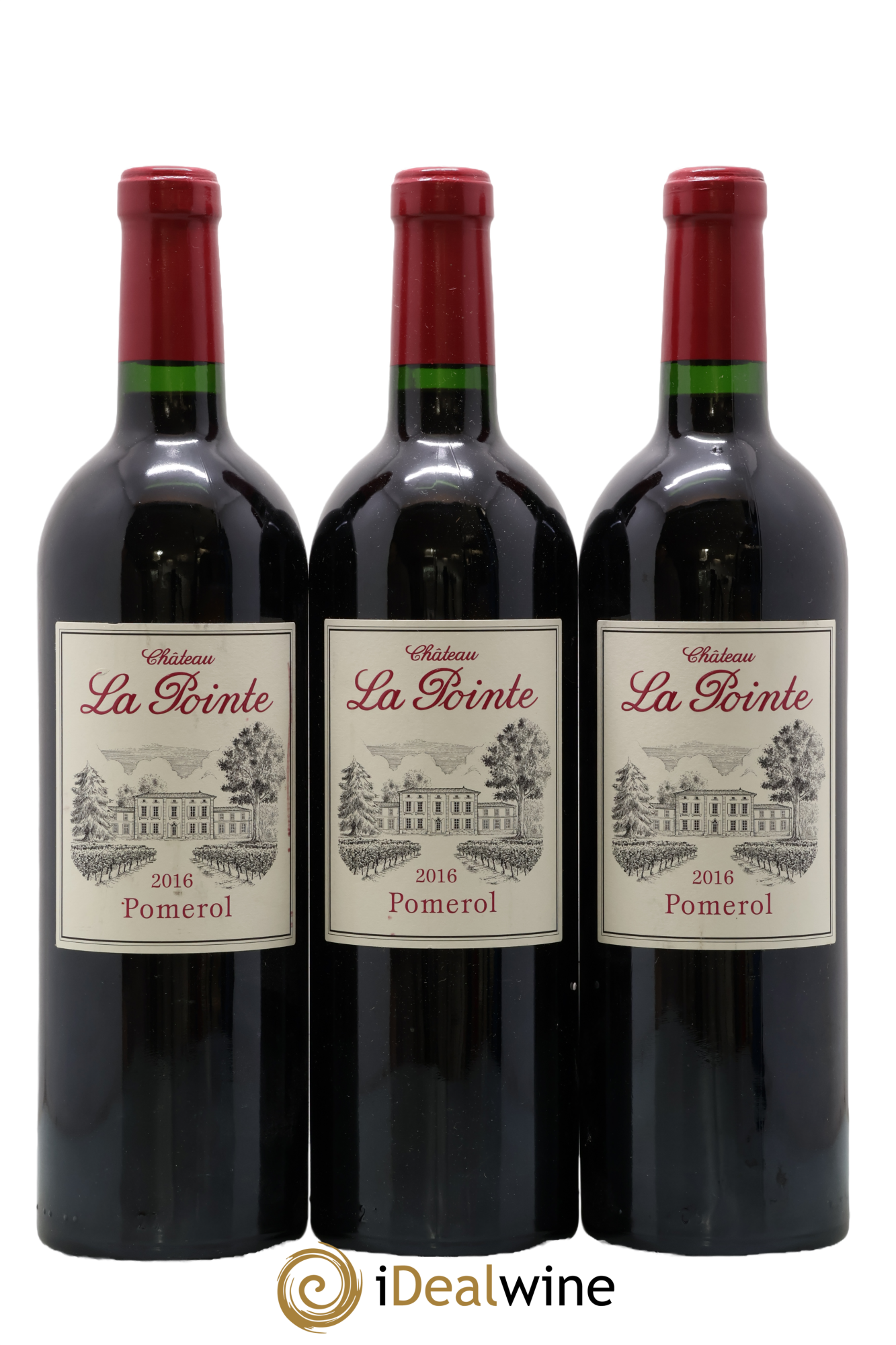 Château la Pointe 2016 - Lot of 3 bottles - 0