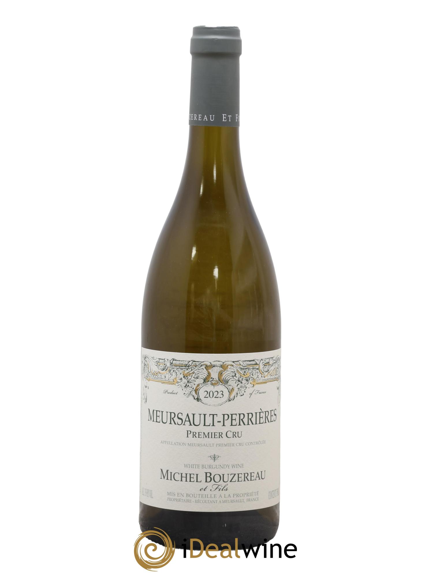Meursault 1er Cru Perrières Michel Bouzereau et Fils (Domaine) 2023 - Lot of 1 bottle - 0