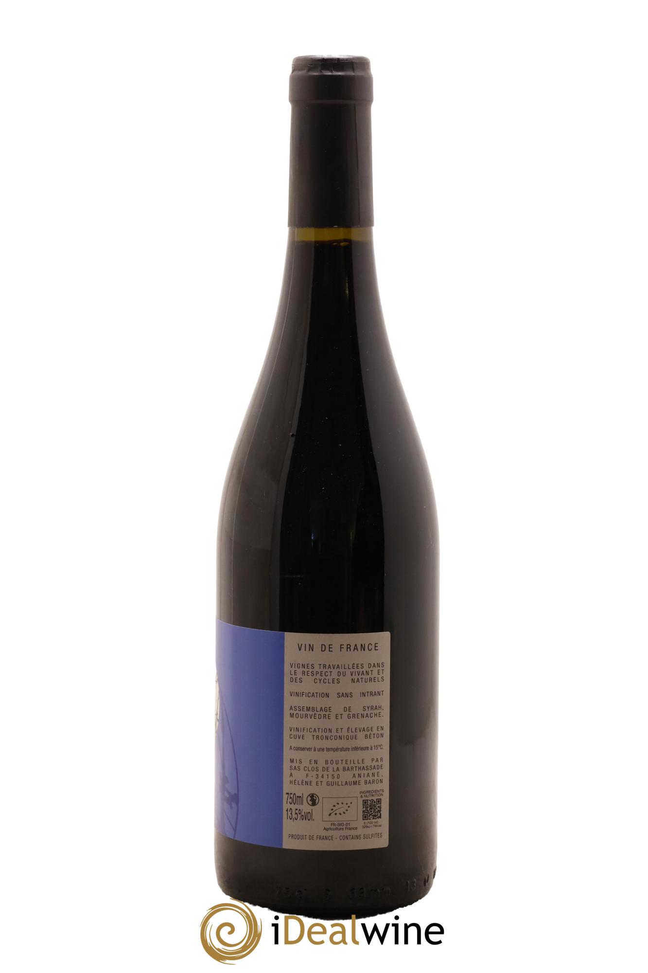 Vin de France Cuvée H Clos de la Barthassade 2024 - Lot de 1 bouteille - 1