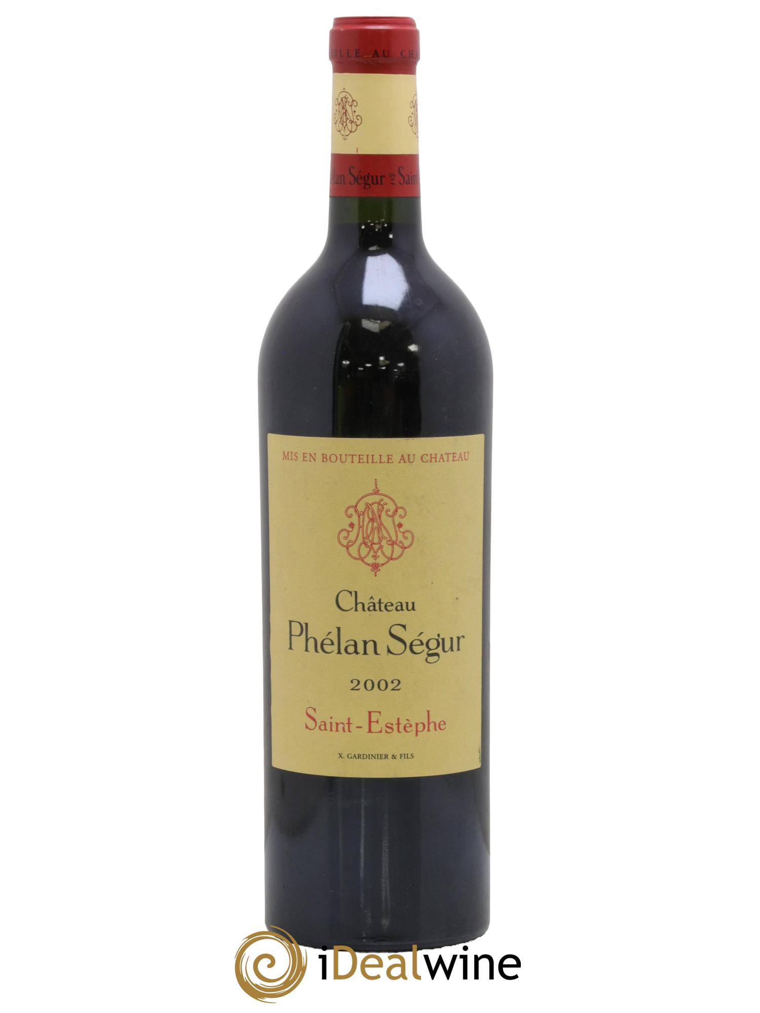 Château Phélan Ségur 2002 - Lotto di 1 bottiglia - 0