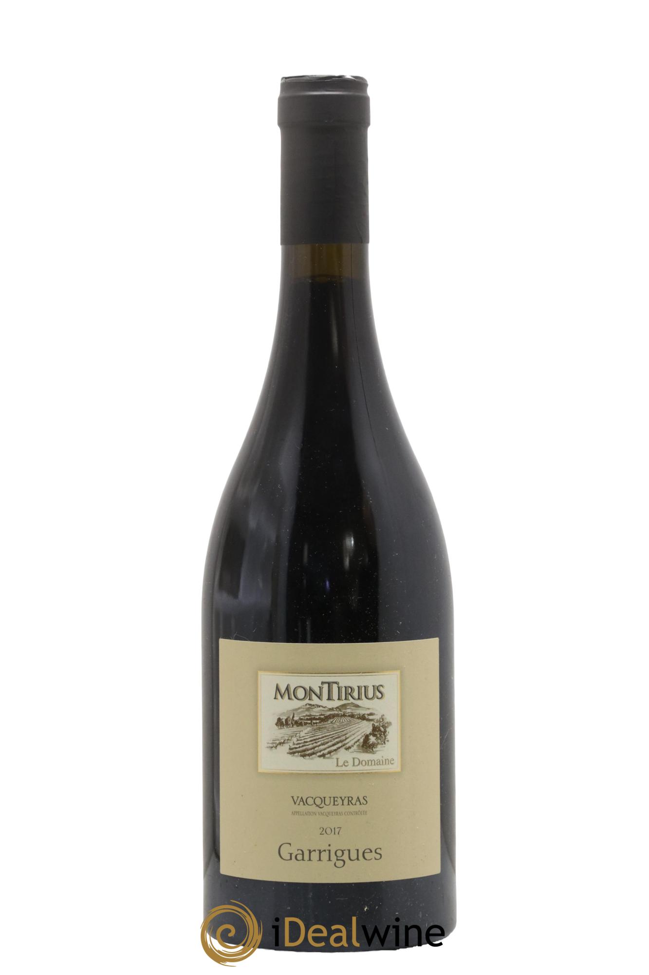 Vacqueyras Garrigues Domaine Montirius 2017 - Lot de 1 bouteille - 0