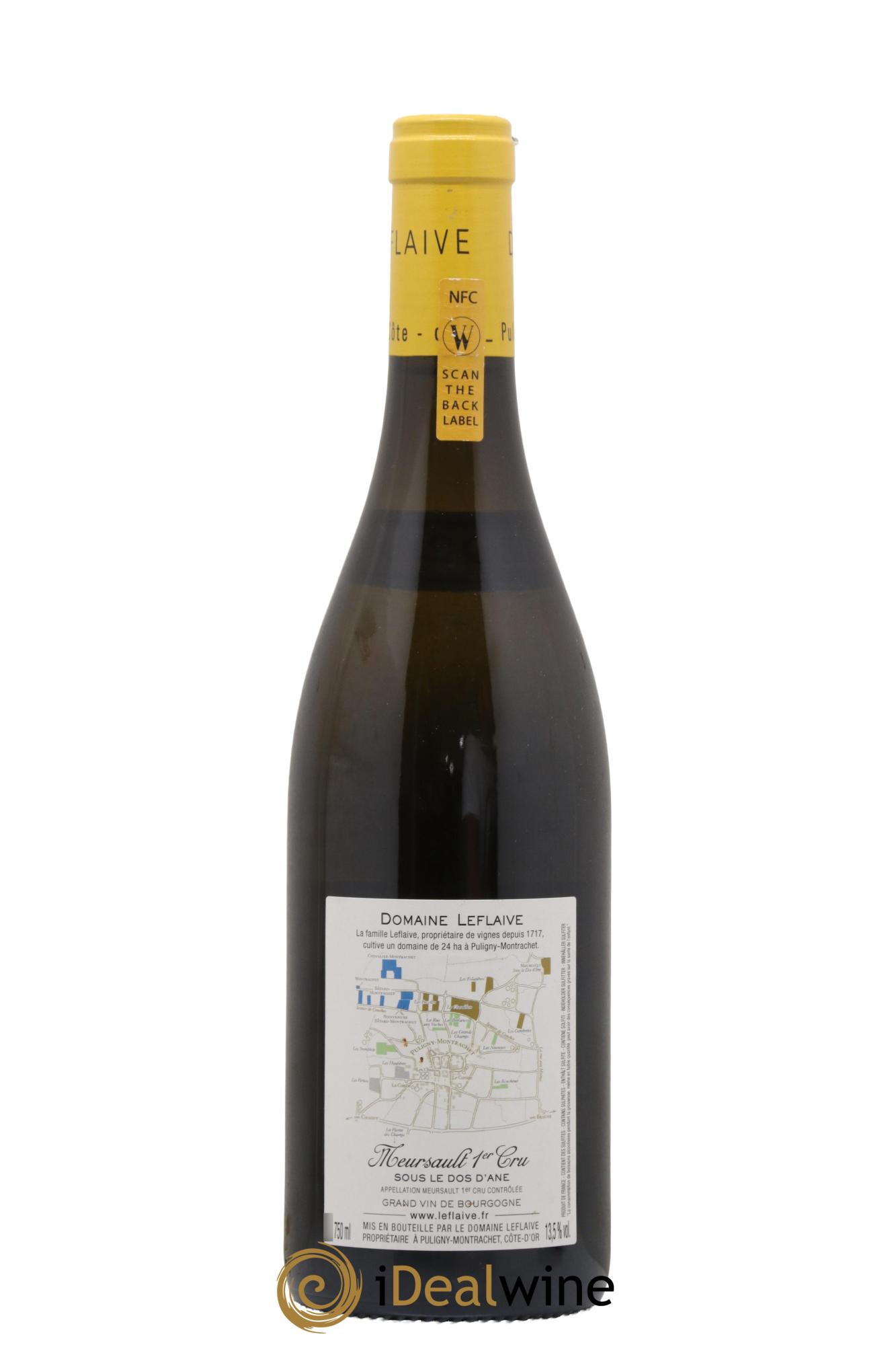 Meursault 1er Cru Sous le Dos d'Ane Leflaive (Domaine) 2020 - Lot de 1 bouteille - 1