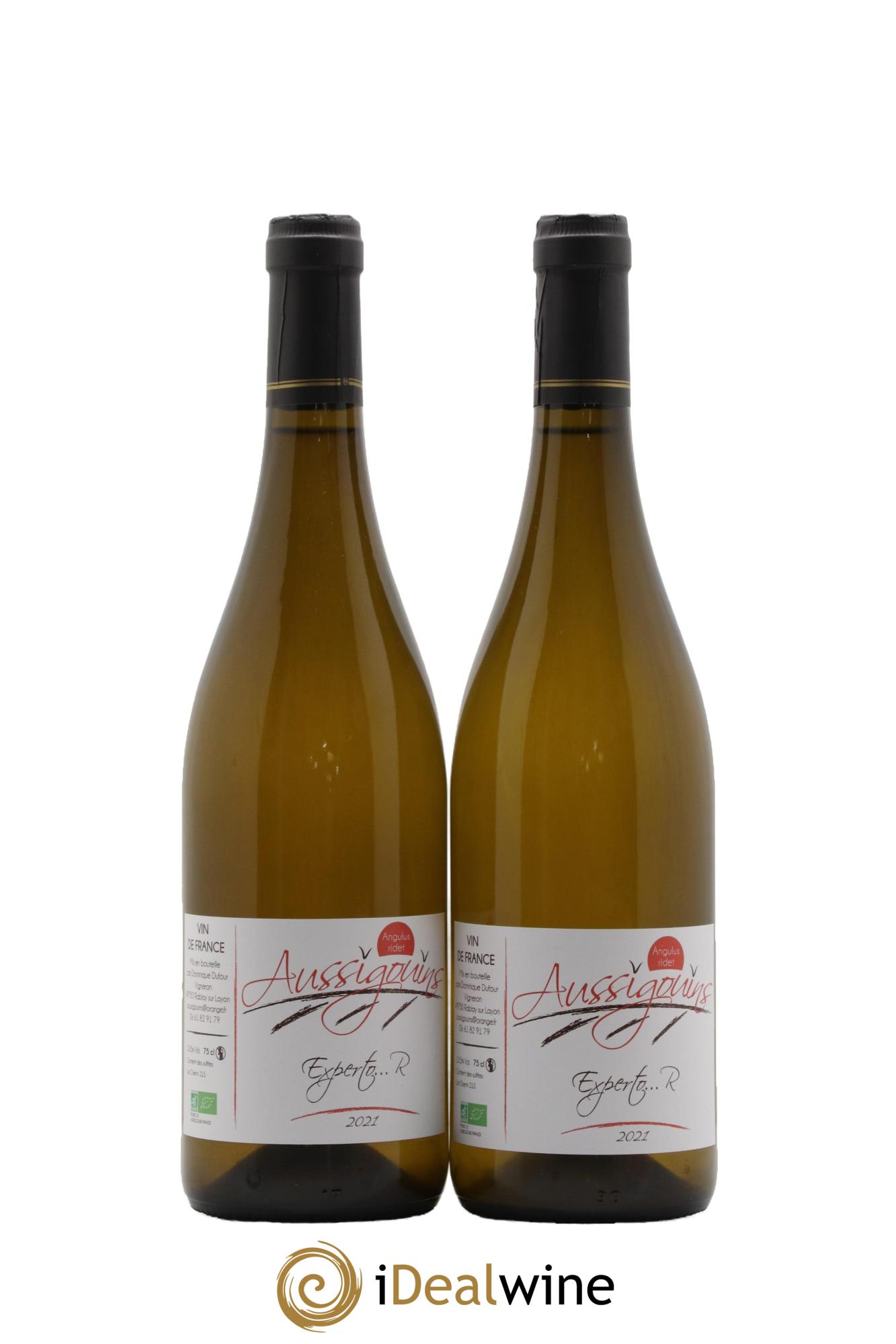 Vin de France Experto R Les Aussigouins Dominique Dufour 2021 - Lot de 2 bouteilles - 0