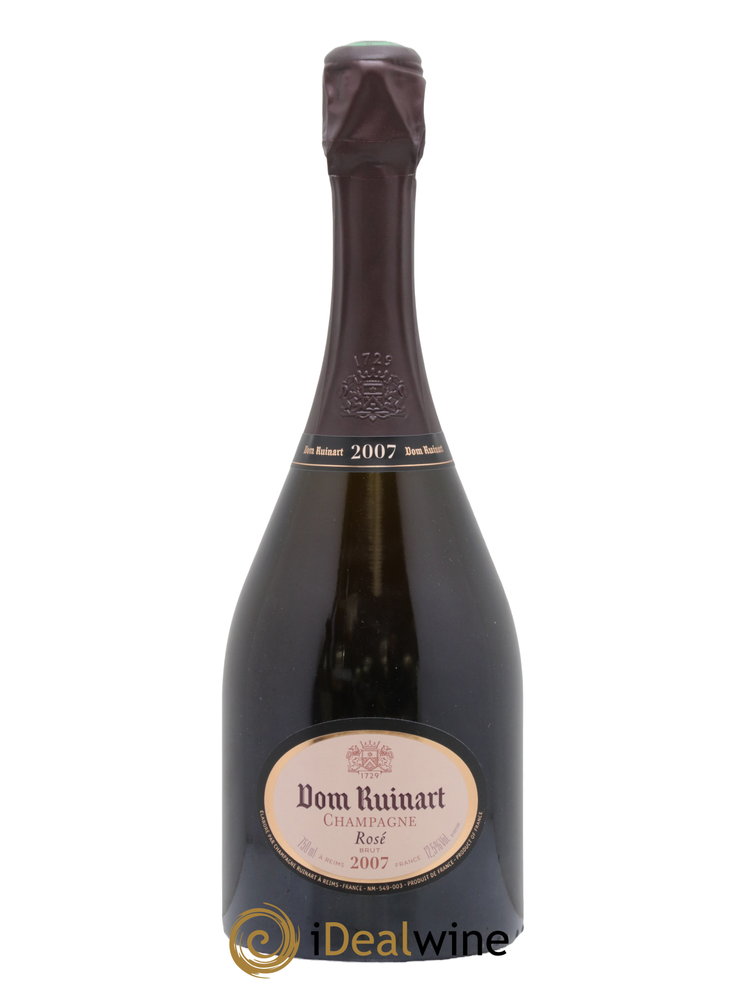 Dom Ruinart Brut Ruinart 2007 - Lot de 1 bouteille - 1