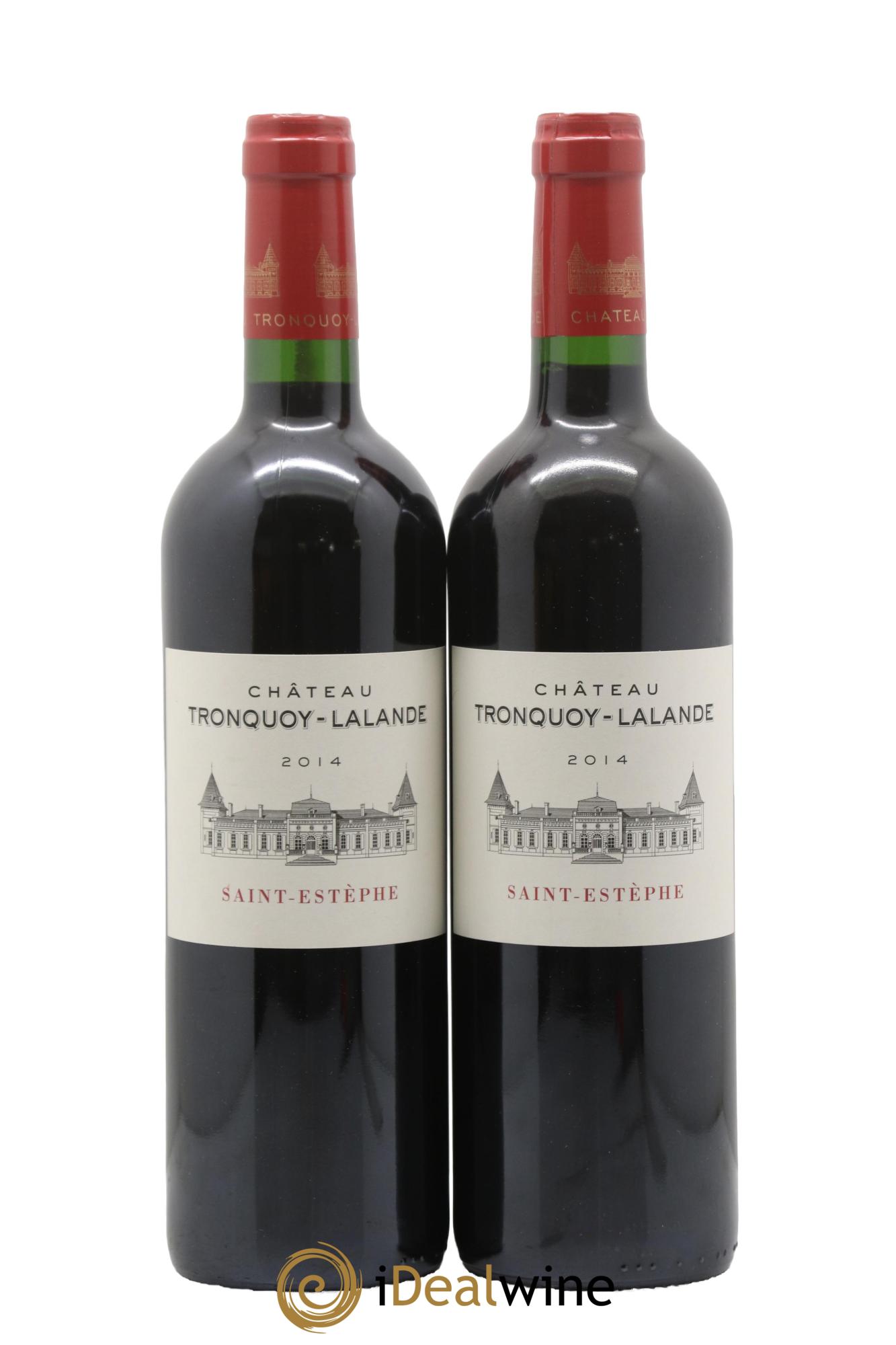 Château Tronquoy Lalande 2014 - Lot de 2 bouteilles - 0