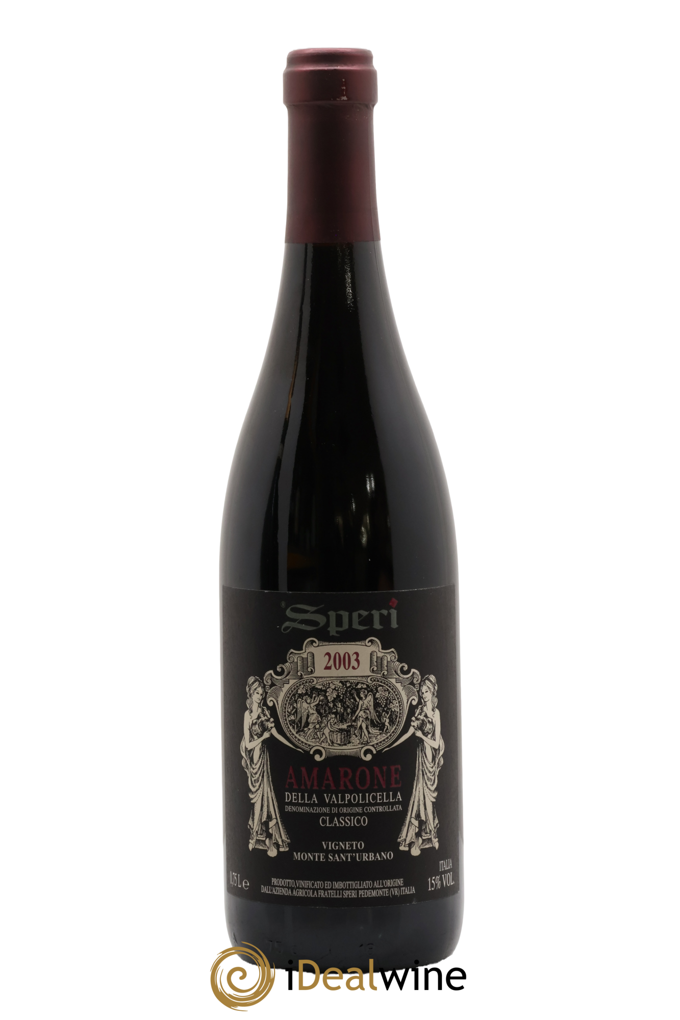 Amarone della Valpolicella Classico DOCG Sant'Urbano Speri 2003 - Lot de 1 bouteille - 0