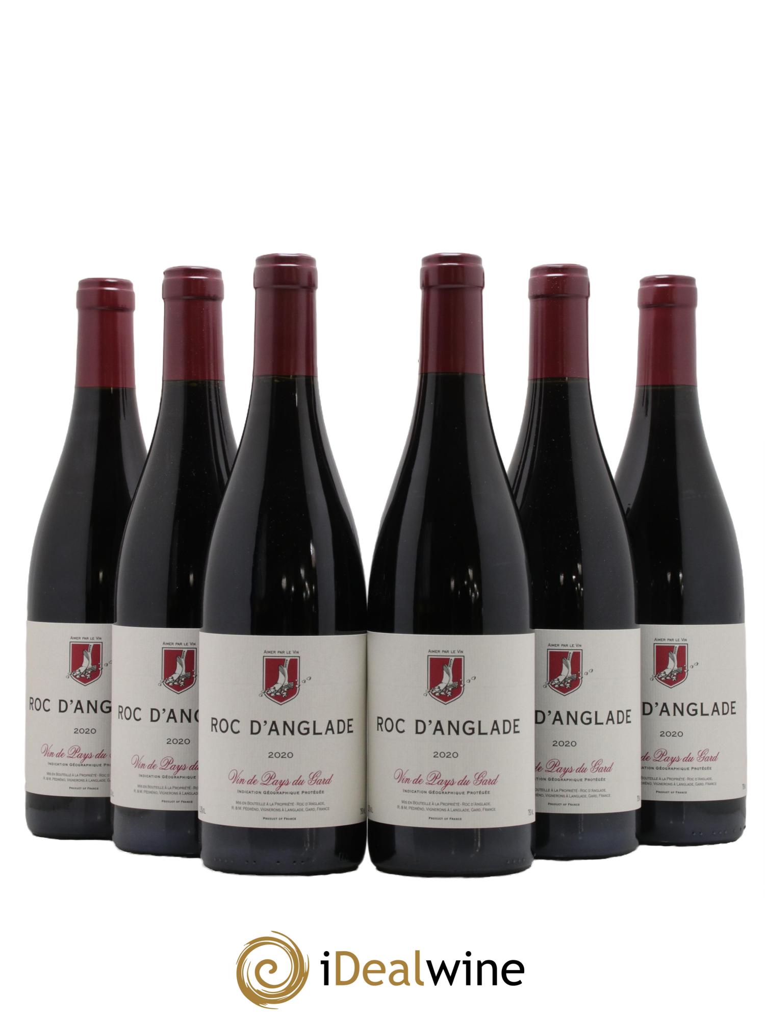 Gard Roc d'Anglade Rémy Pédréno 2020 - Lot of 6 bottles - 0