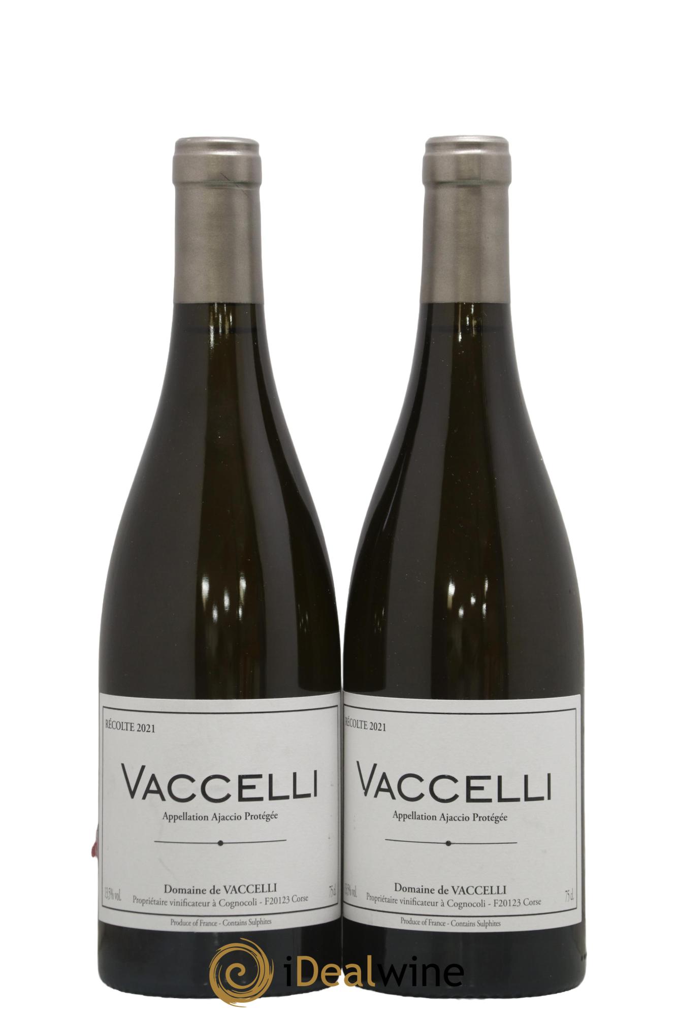 Ajaccio Vaccelli 2021 - Lot de 2 bouteilles - 0