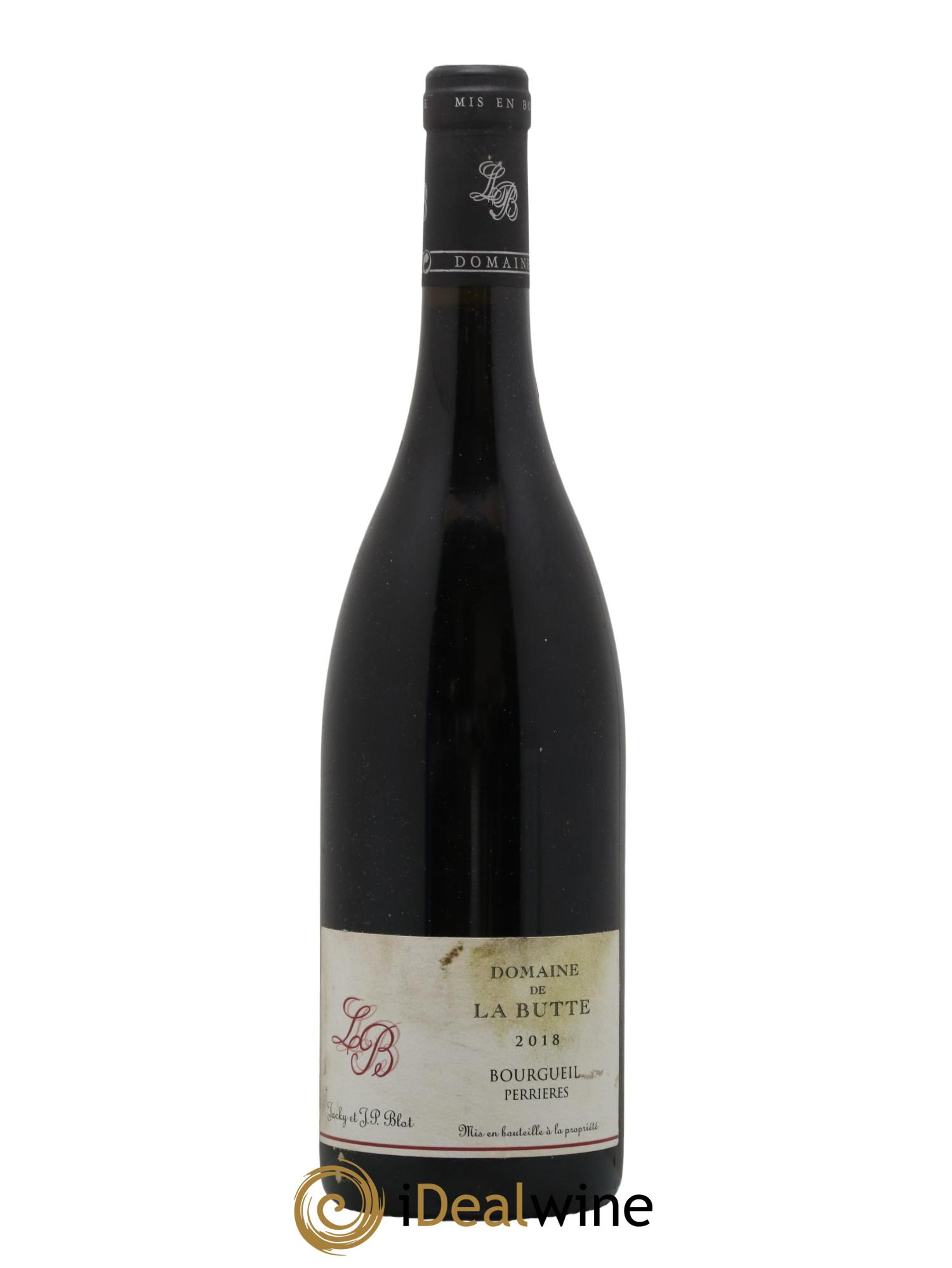 Bourgueil Perrières Domaine de La Butte - Jacky Blot 2018 - Lot de 1 bouteille - 0