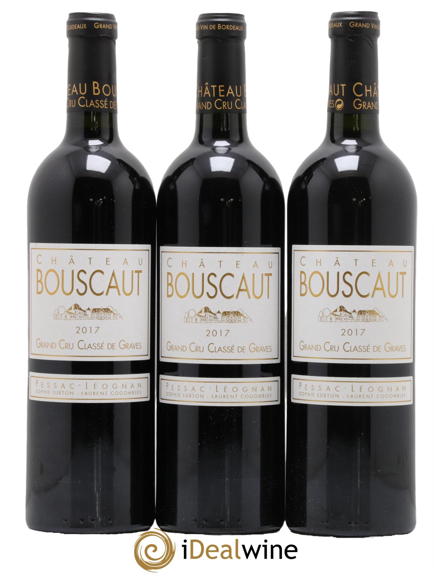 Château Bouscaut Cru Classé de Graves 2017 - Lot de 6 bouteilles - 2
