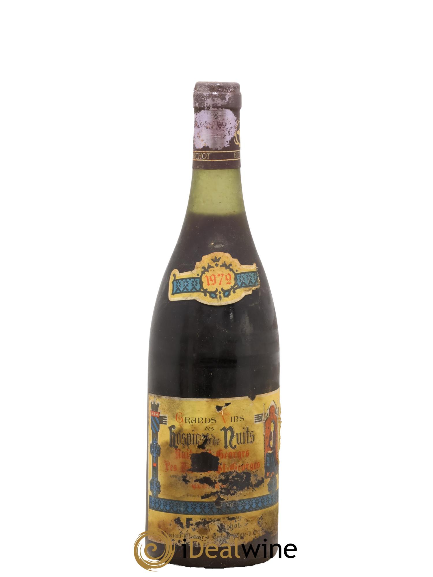 Nuits-Saint-Georges Cuvée Cabet Les Didiers St Georges Grands Vins Des Hospices De Nuits 1972 - Lot of 1 bottle - 0