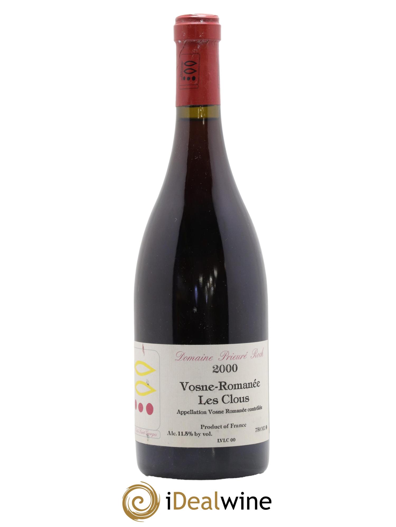 Vosne-Romanée Les Clous Prieuré Roch 2000 - Lotto di 1 bottiglia - 0