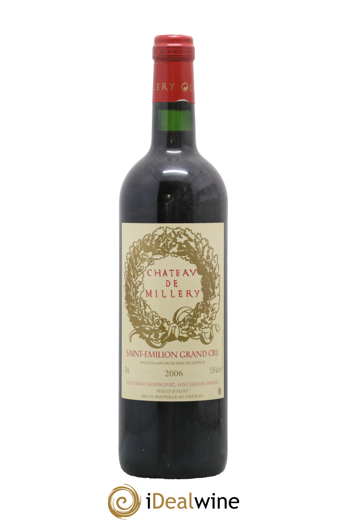 Saint-Émilion Grand Cru Château de Millery 2006 - Posten von 1 Flasche - 0