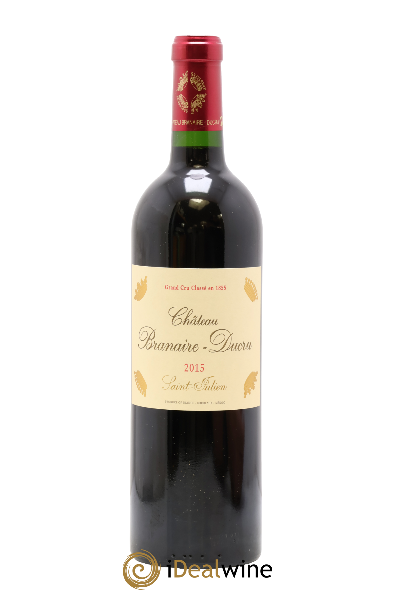 Château Branaire Ducru 4ème Grand Cru Classé 2015 - Lot de 1 bouteille - 0