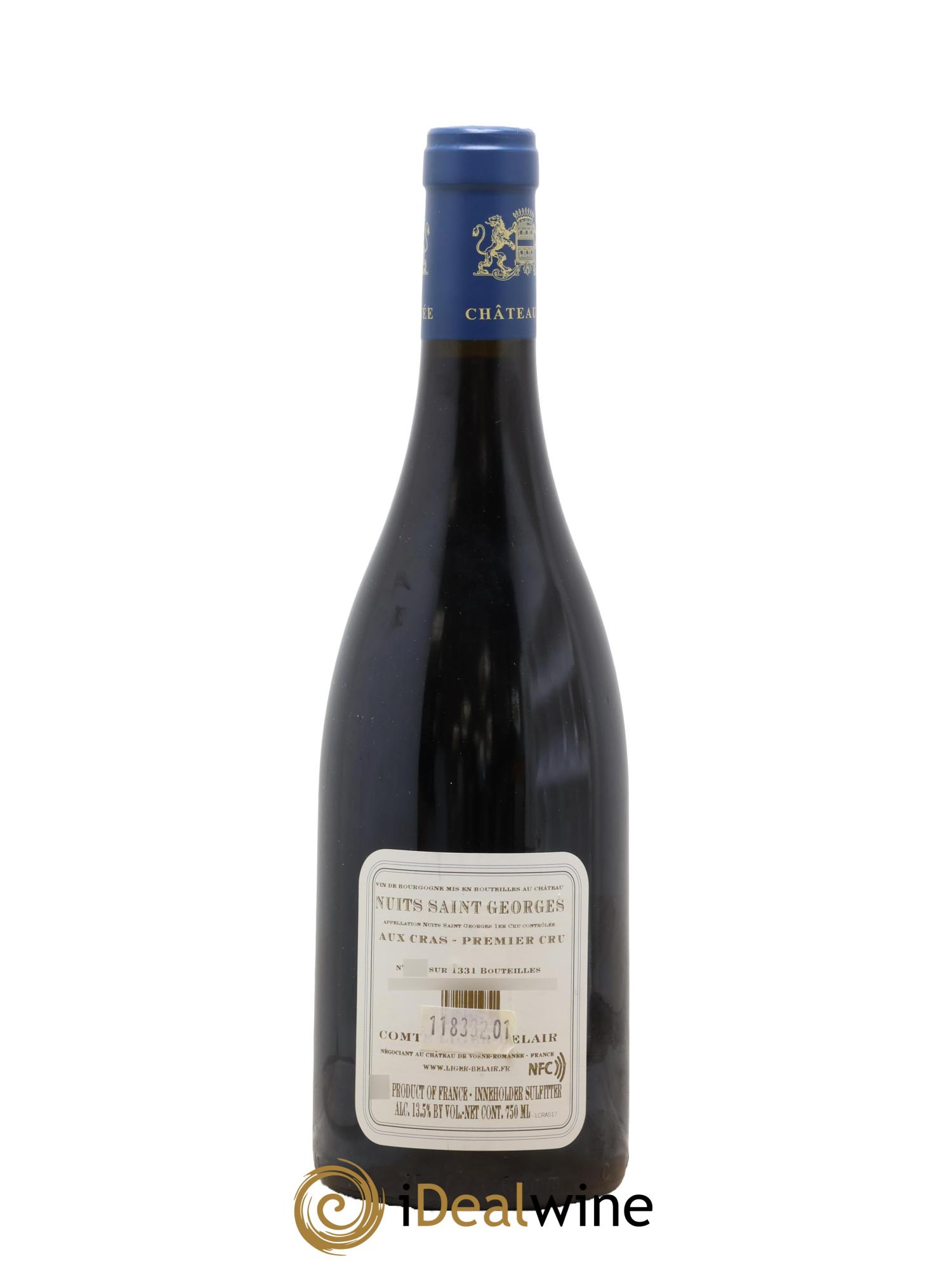 Nuits-Saint-Georges 1er Cru Aux Cras Comte Liger-Belair (Domaine du) 2017 - Lot de 1 bouteille - 1