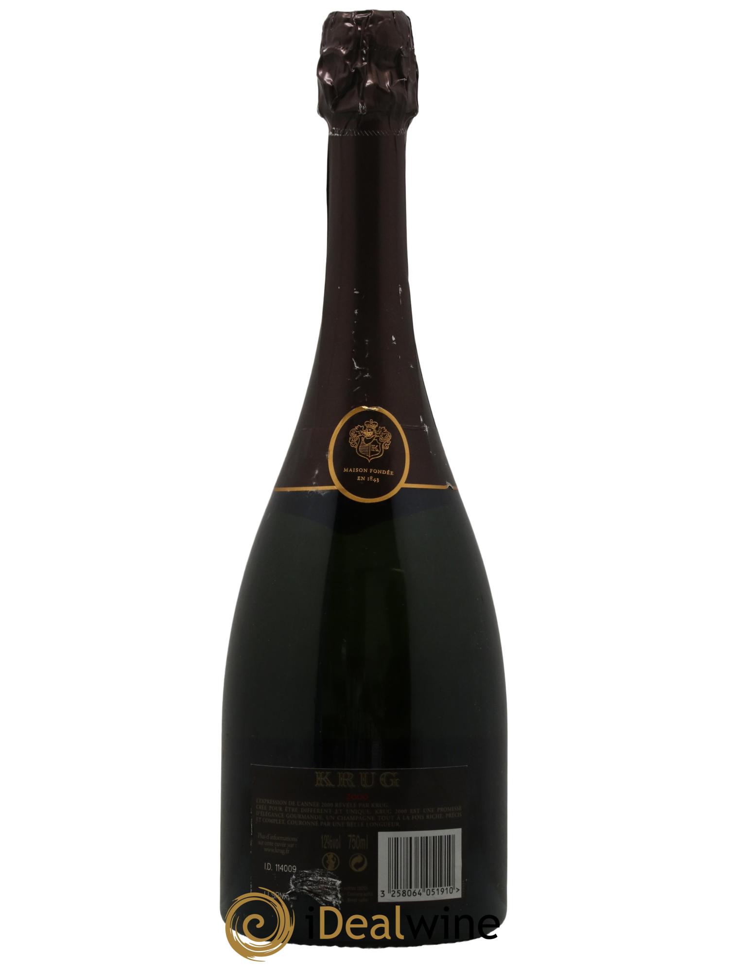 Vintage Krug 2000 - Lot of 1 bottle - 1