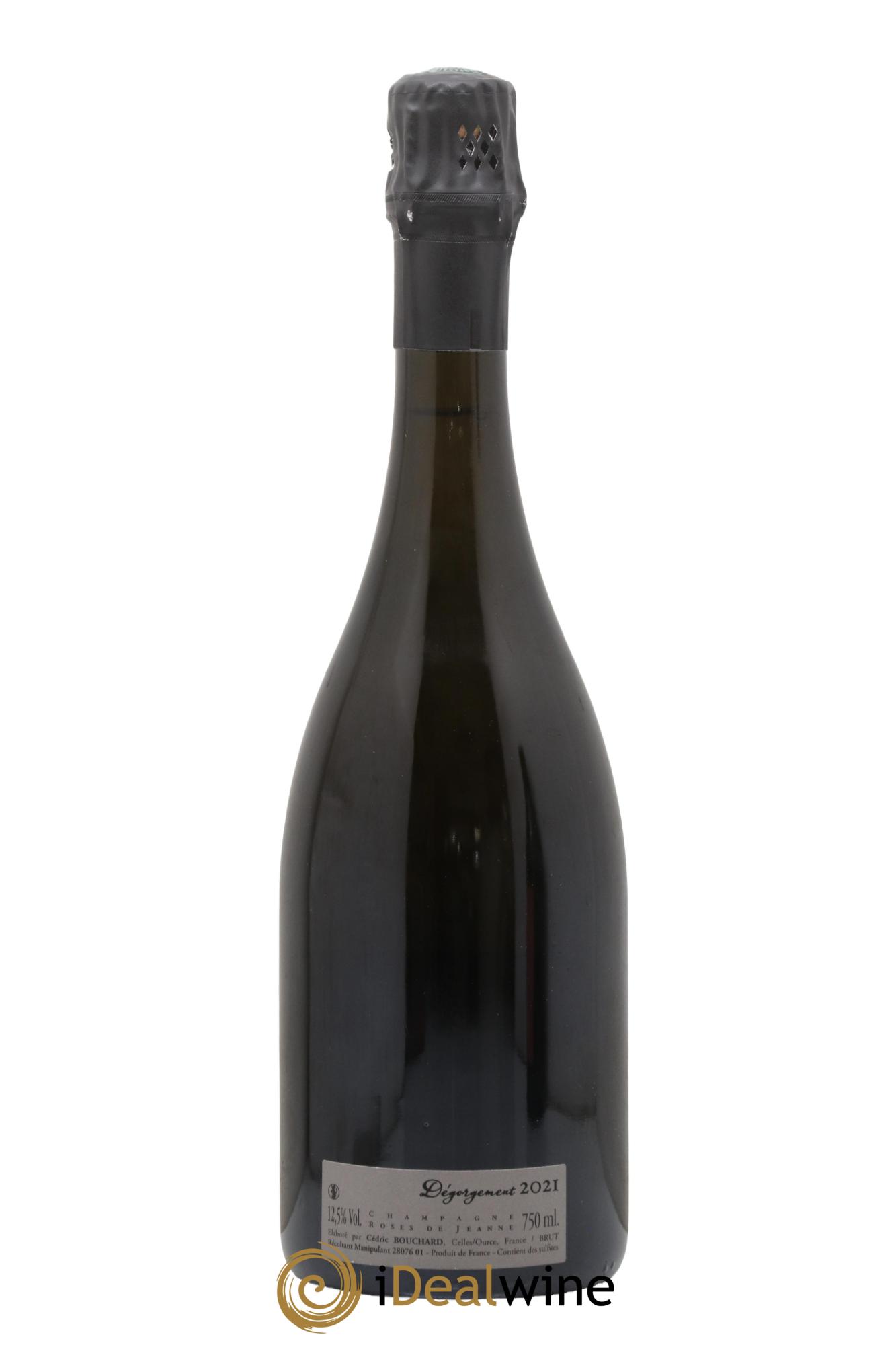 Roses de Jeanne Presle Blanc de Noirs Cédric Bouchard 2017 - Lot of 1 bottle - 1