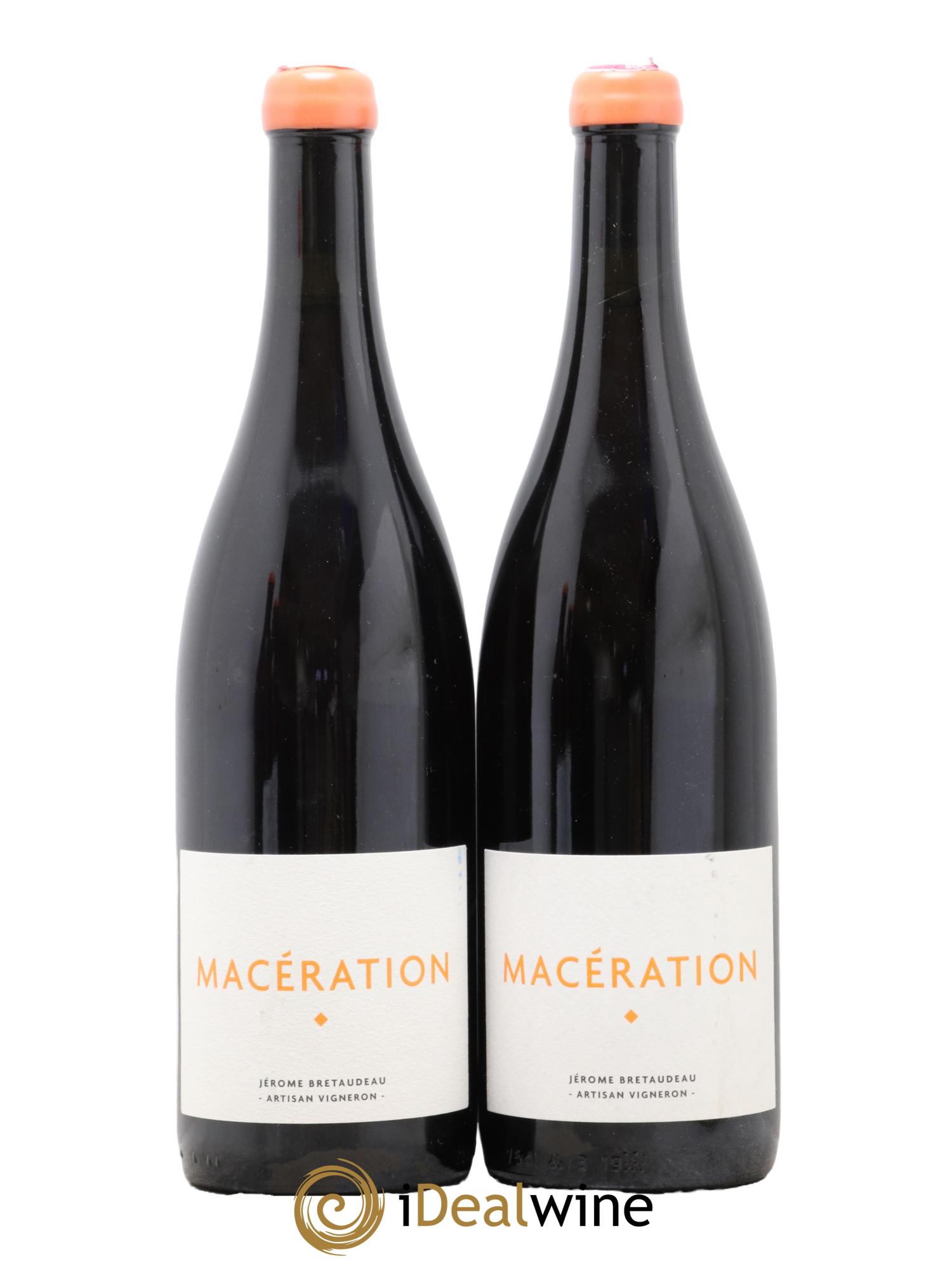 Vin de France Macération Jérôme Bretaudeau - Domaine de Bellevue 2020 - Lot de 2 bouteilles - 0