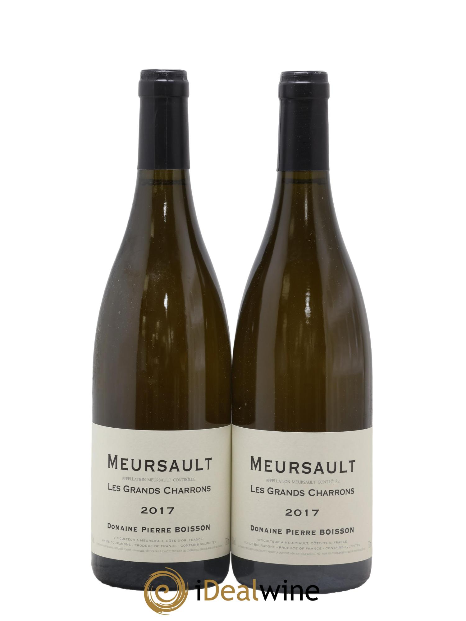 Meursault Les Grands Charrons Pierre Boisson (Domaine) 2017 - Lotto di 2 bottiglie - 0