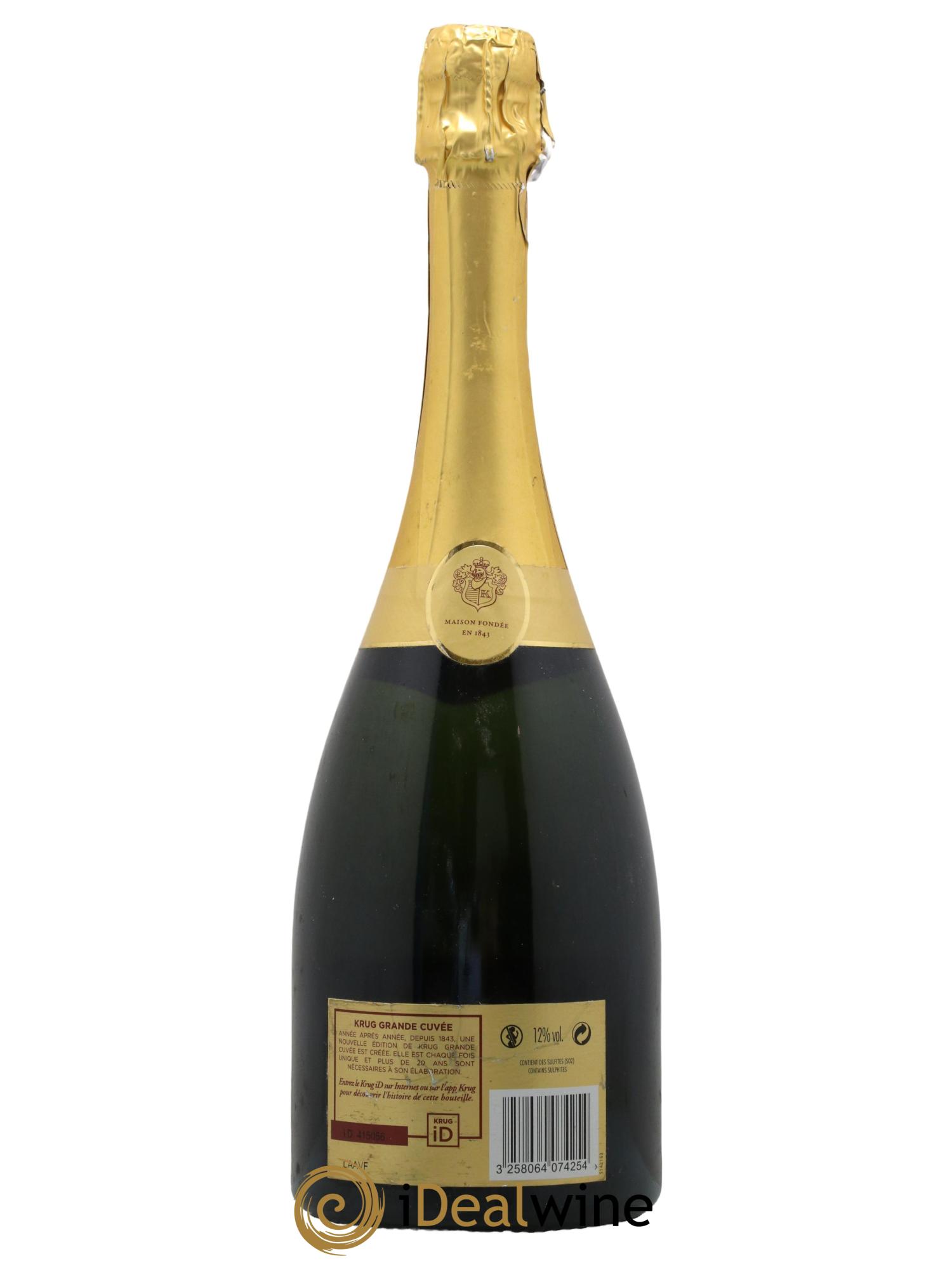 Grande Cuvée - 163ème édition Krug - Lot de 1 bouteille - 1