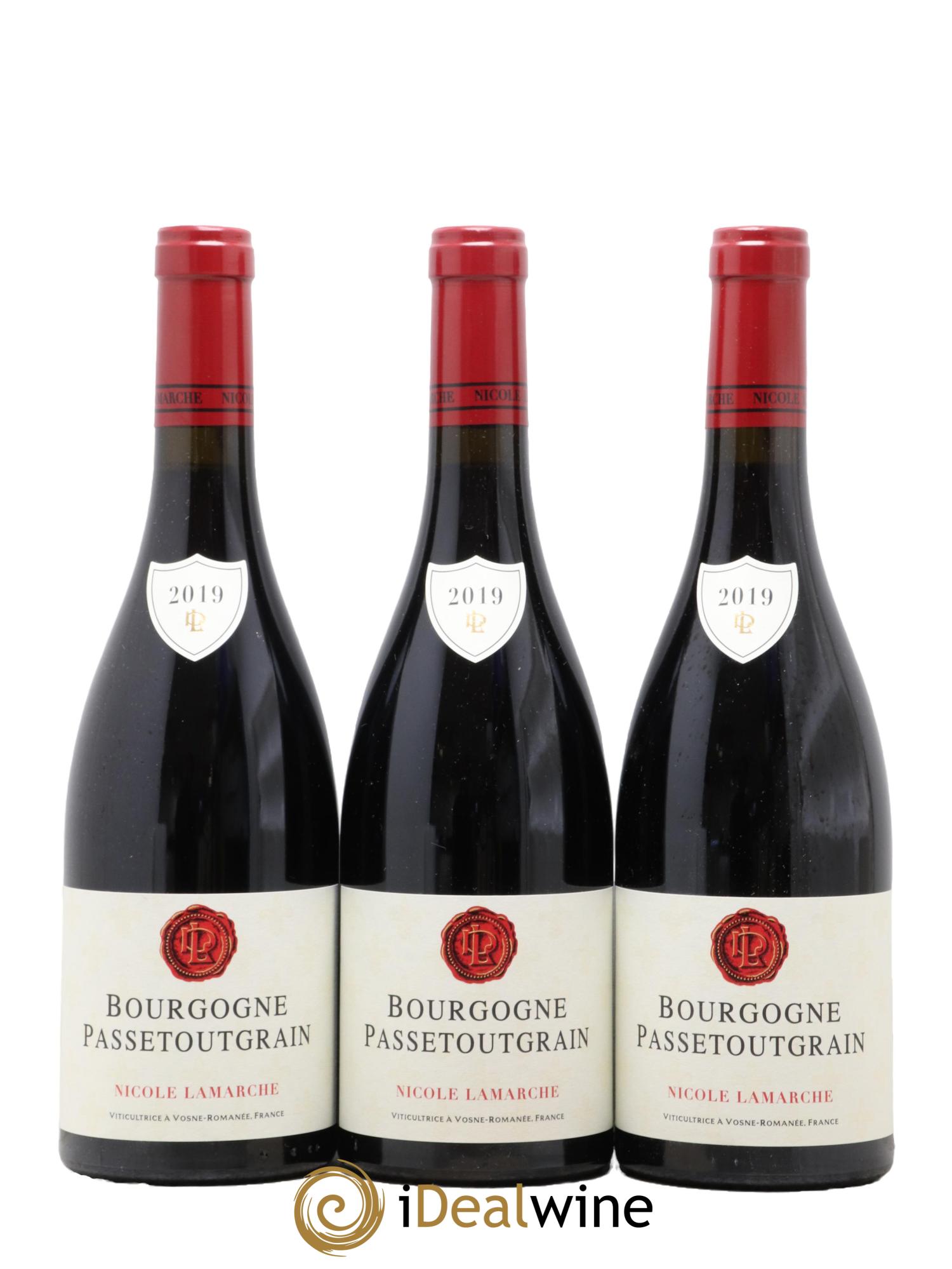Bourgogne Passetoutgrains Lamarche 2019 - Lot de 3 bouteilles - 0