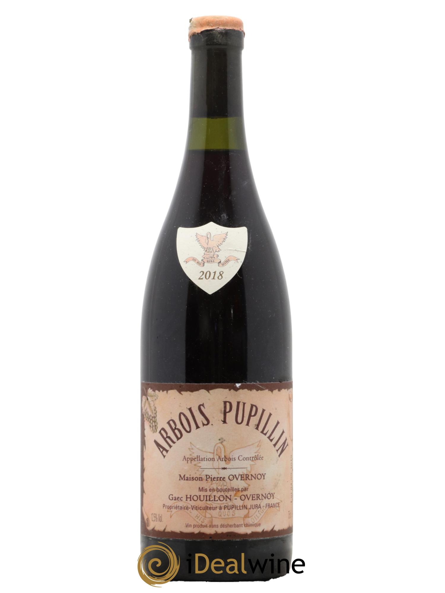 Arbois-Pupillin Poulsard (cire rouge) Overnoy-Houillon (Domaine) 2018 - Lot de 1 bouteille - 0