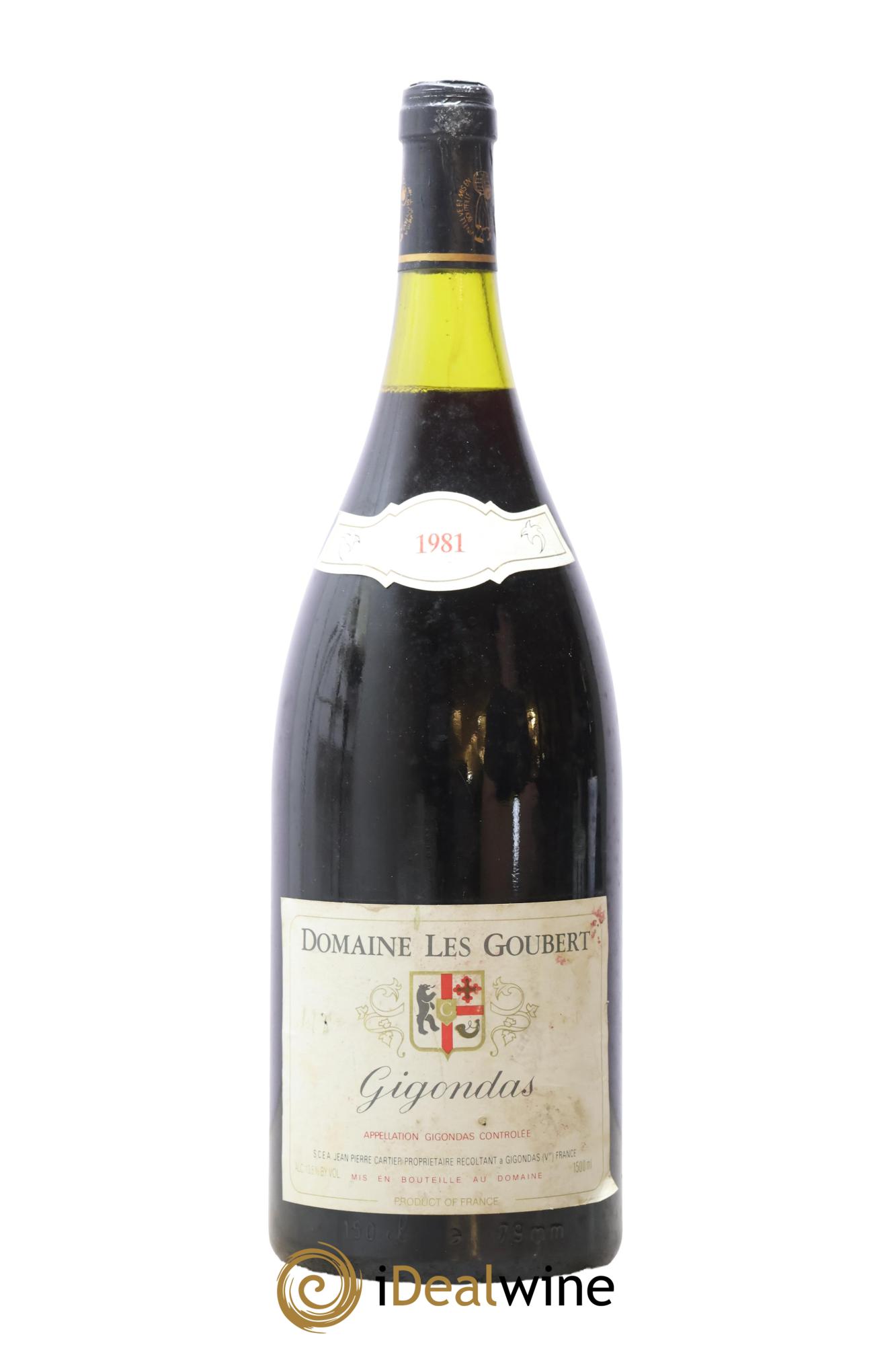 Gigondas Domaine Les Goubert 1981 - Lot of 1 magnum - 0