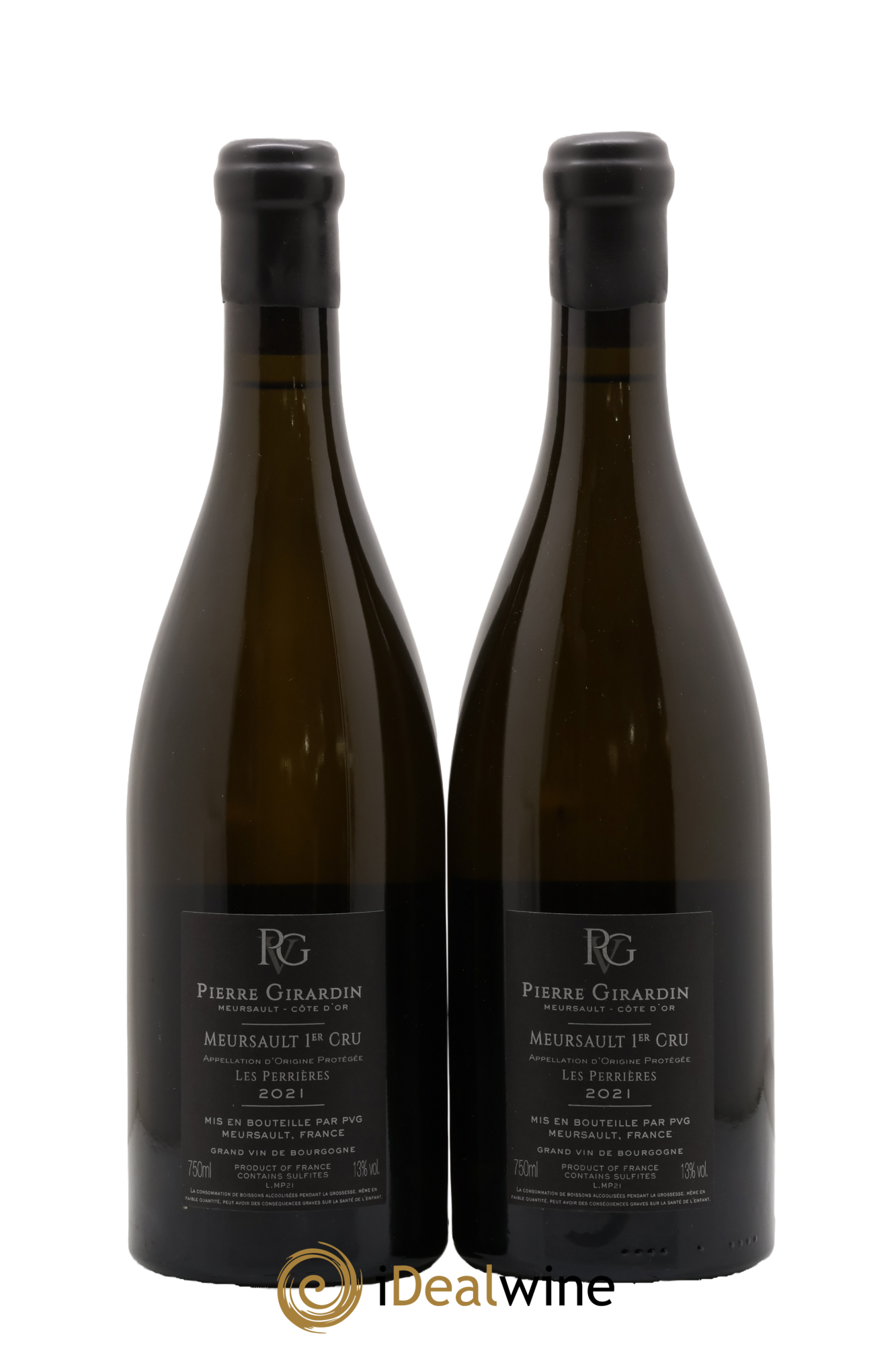 Meursault 1er Cru Les Perrières Vincent Girardin (Domaine) 2021 - Posten von 2 Flaschen - 1