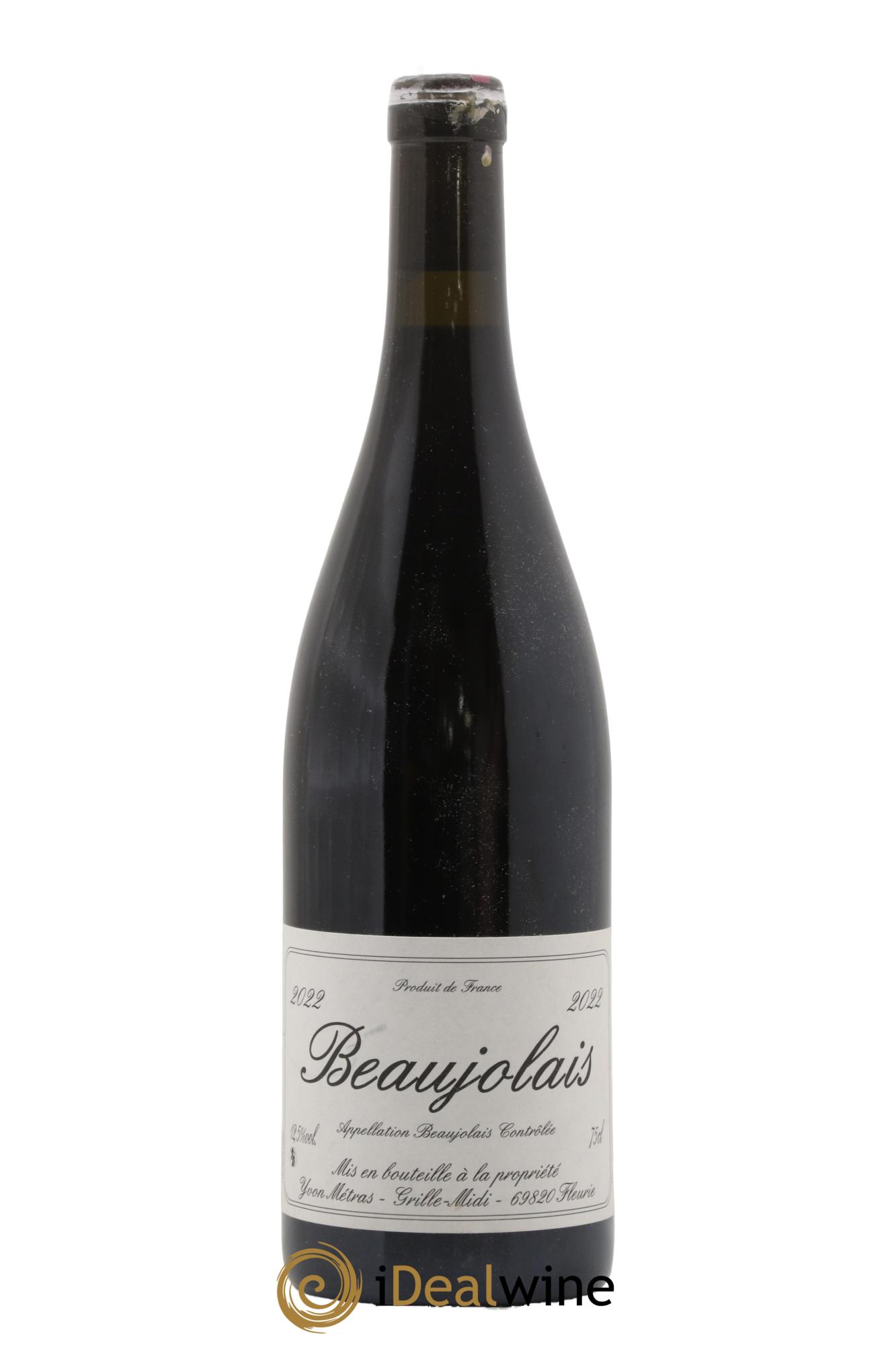 Beaujolais Yvon Métras 2022 - Lotto di 1 bottiglia - 0