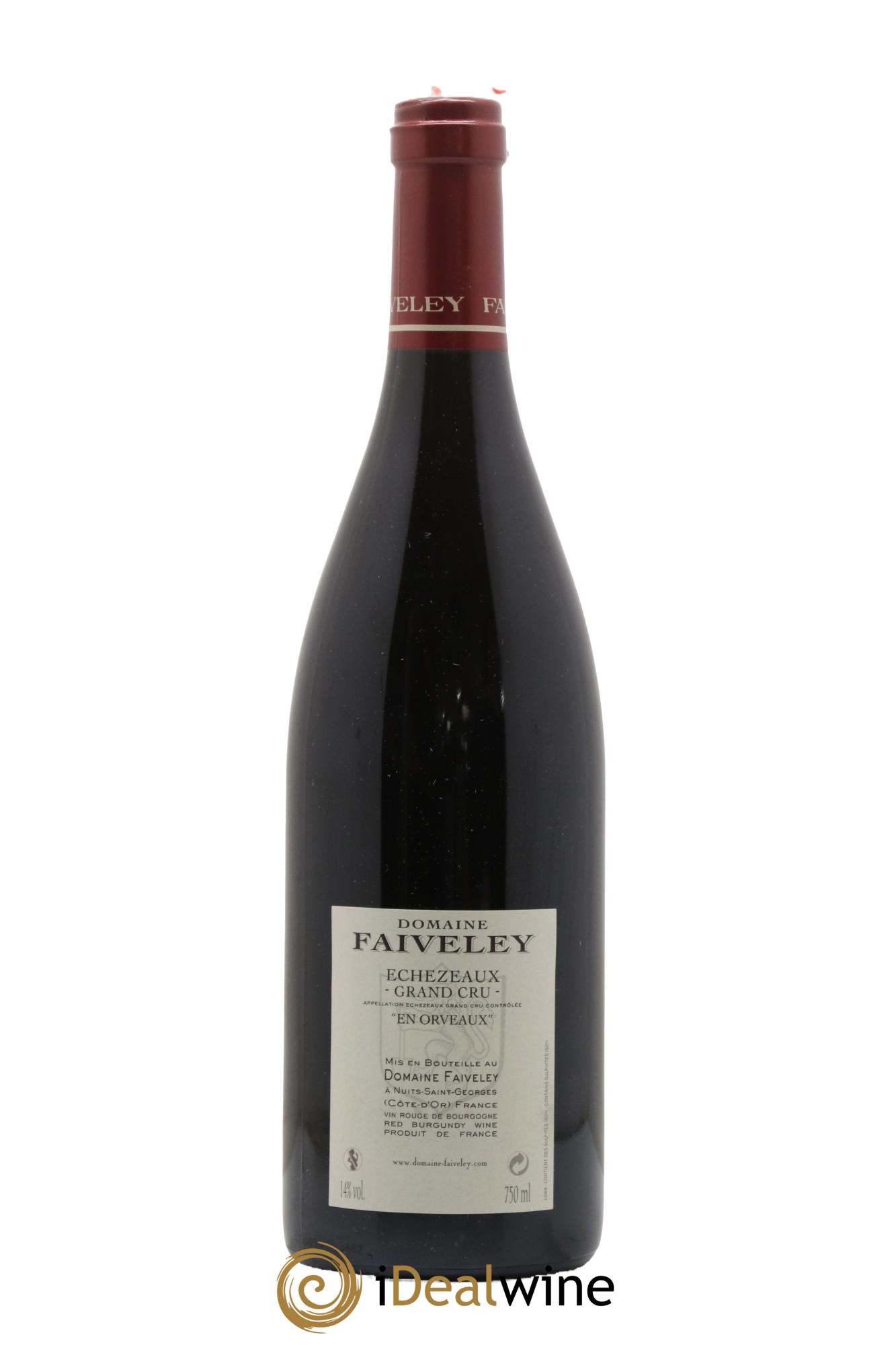 Echezeaux Grand Cru En Orveaux Faiveley 2020 - Lot de 1 bouteille - 1