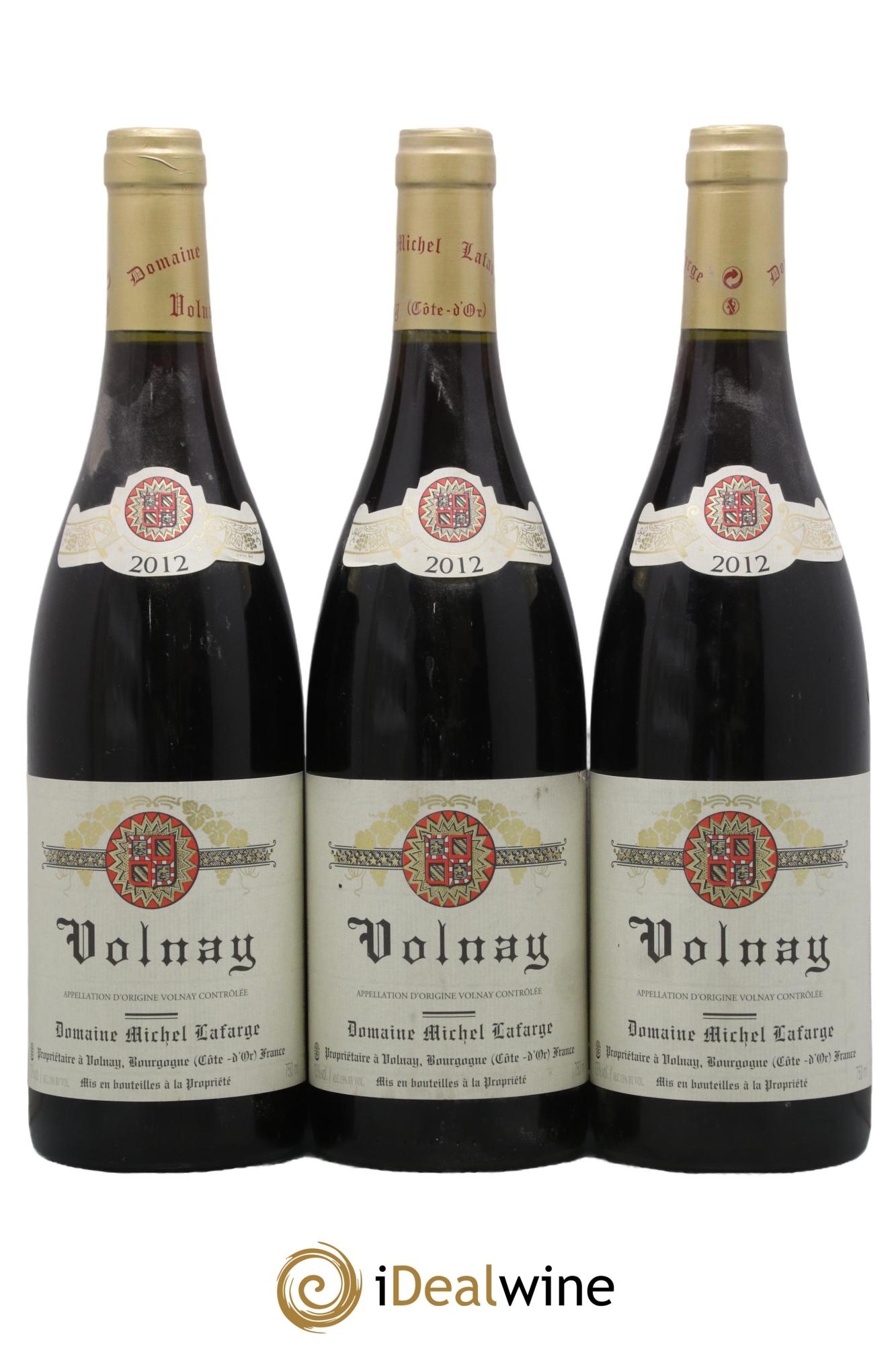 Volnay Lafarge (Domaine) 2012 - Lotto di 3 bottiglie - 0