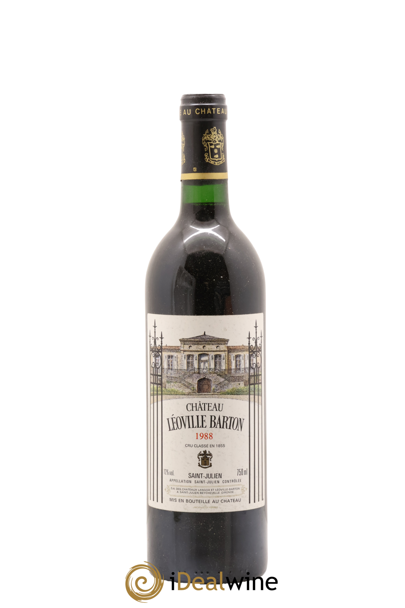 Château Léoville Barton 2ème Grand Cru Classé 1988 - Lot de 1 bouteille - 0