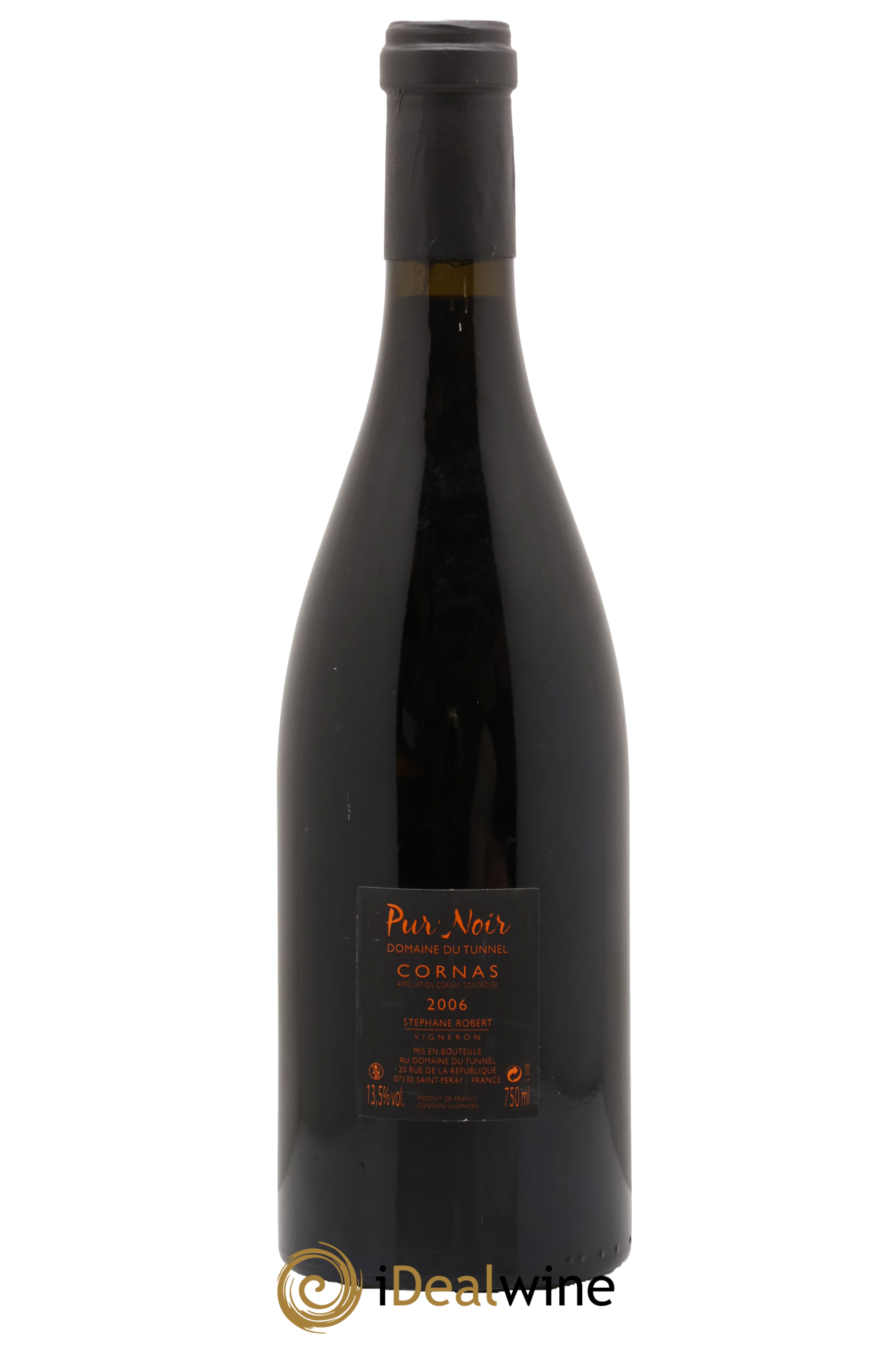 Cornas Pur Noir Robert Stephane 2006 - Lot de 1 bouteille - 1