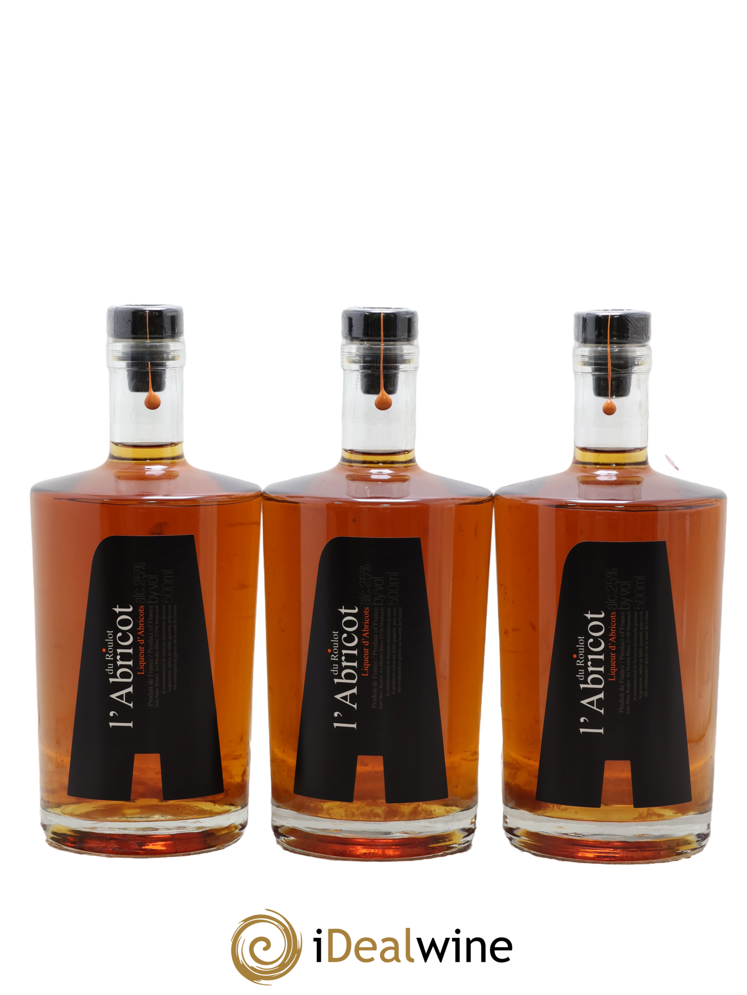 Liqueur L'Abricot du Roulot Roulot (Domaine) 2018 - Lot of 3 500ml formats - 0