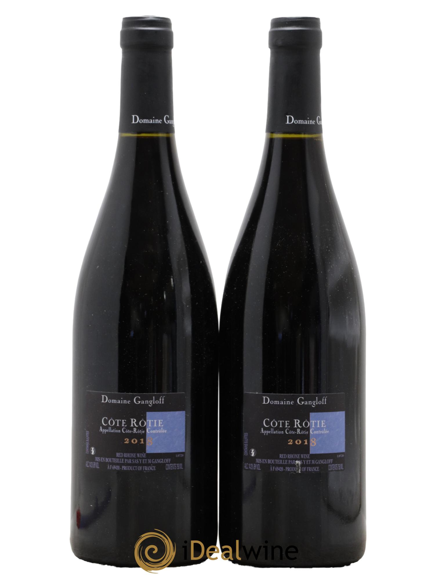 Côte-Rôtie La Barbarine Gangloff (Domaine) 2018 - Lot de 2 bouteilles - 1