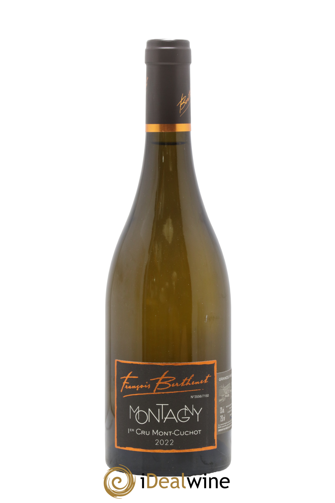 Montagny 1er Cru Mont Cuchot Domaine Berthenet 2022 - Lot de 1 bouteille - 0