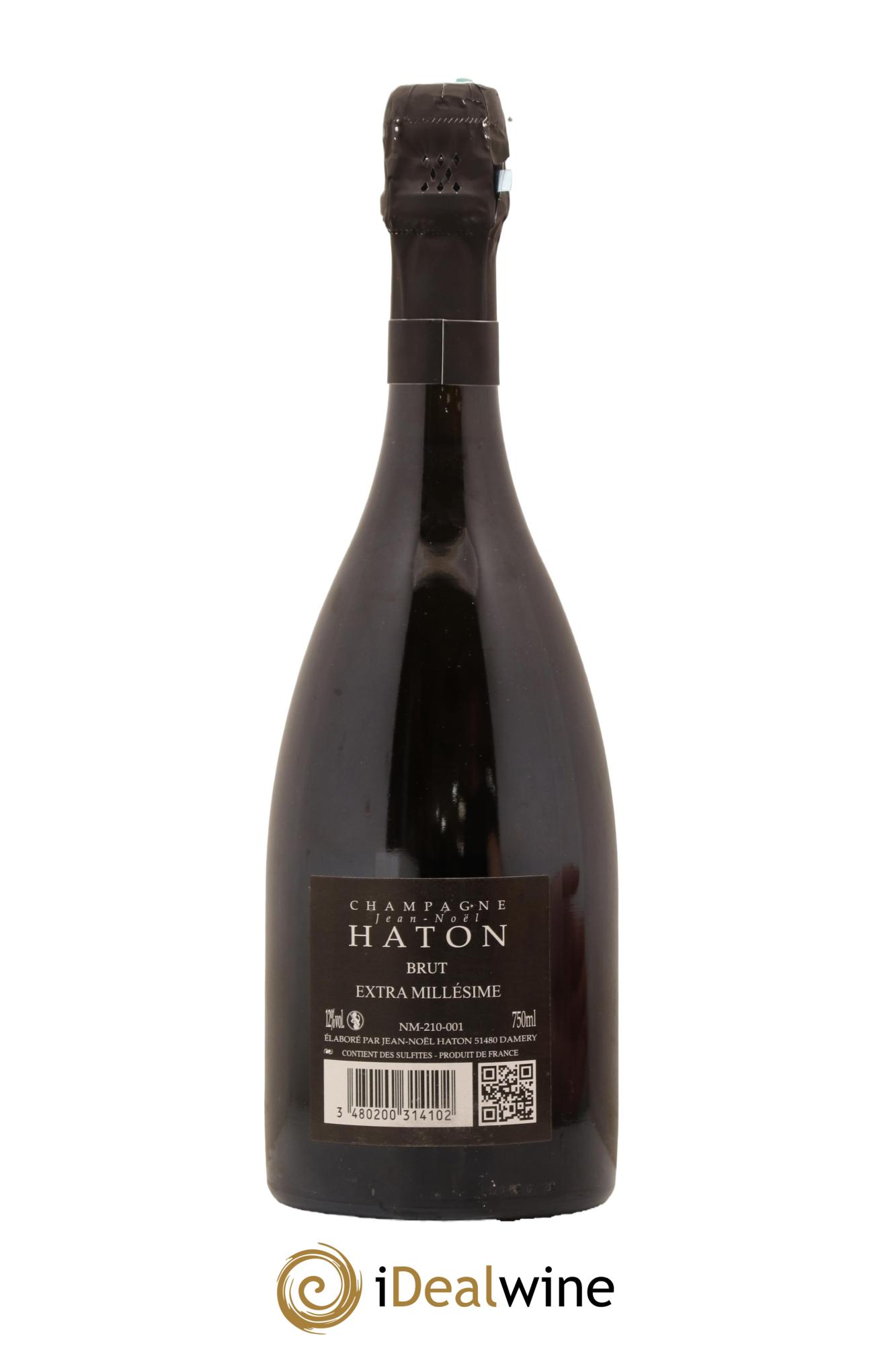 Champagne Brut Extra Millesime Haton 2008 - Lot de 1 bouteille - 2