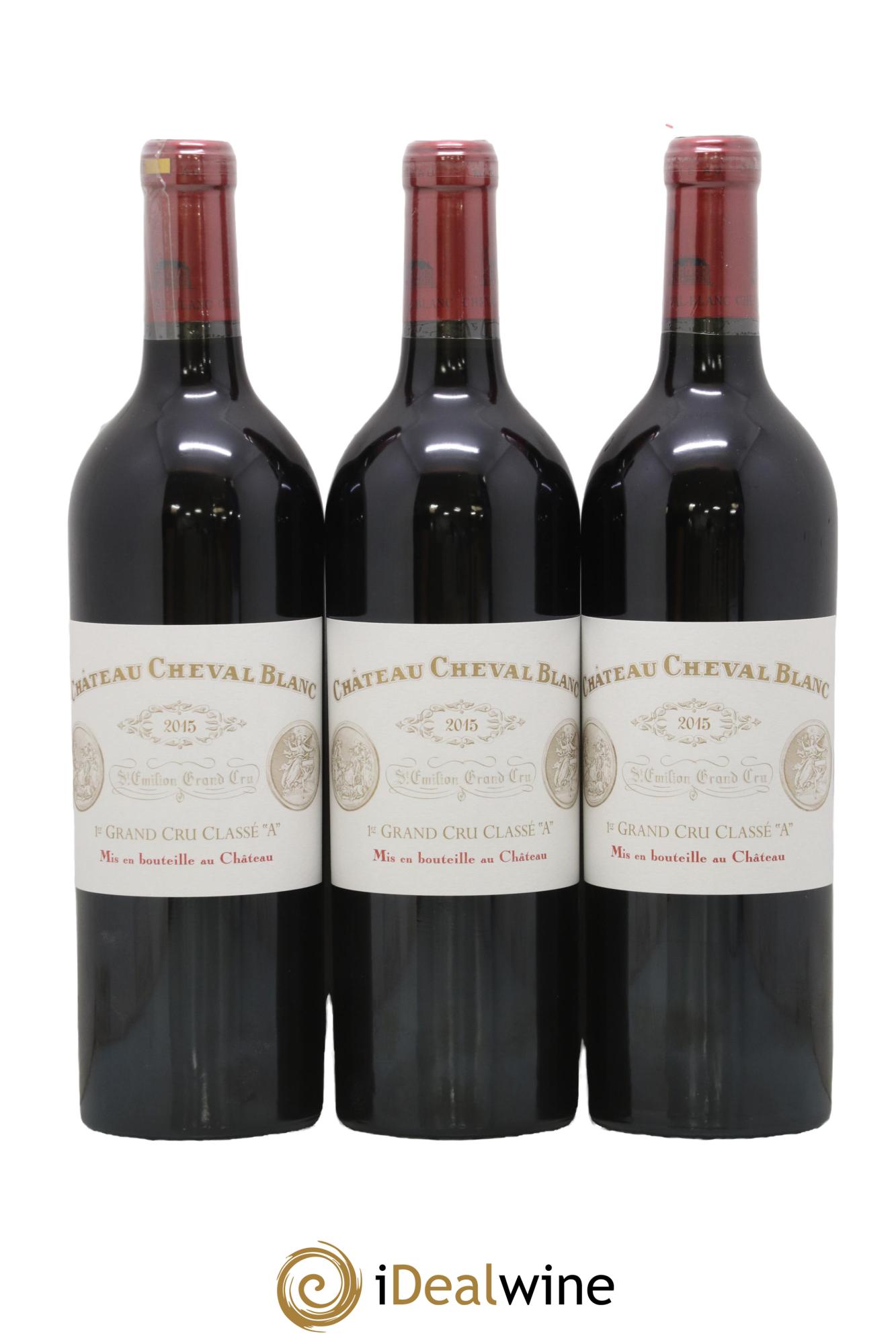 Château Cheval Blanc 1er Grand Cru Classé A 2015 - Lot de 6 bouteilles - 4