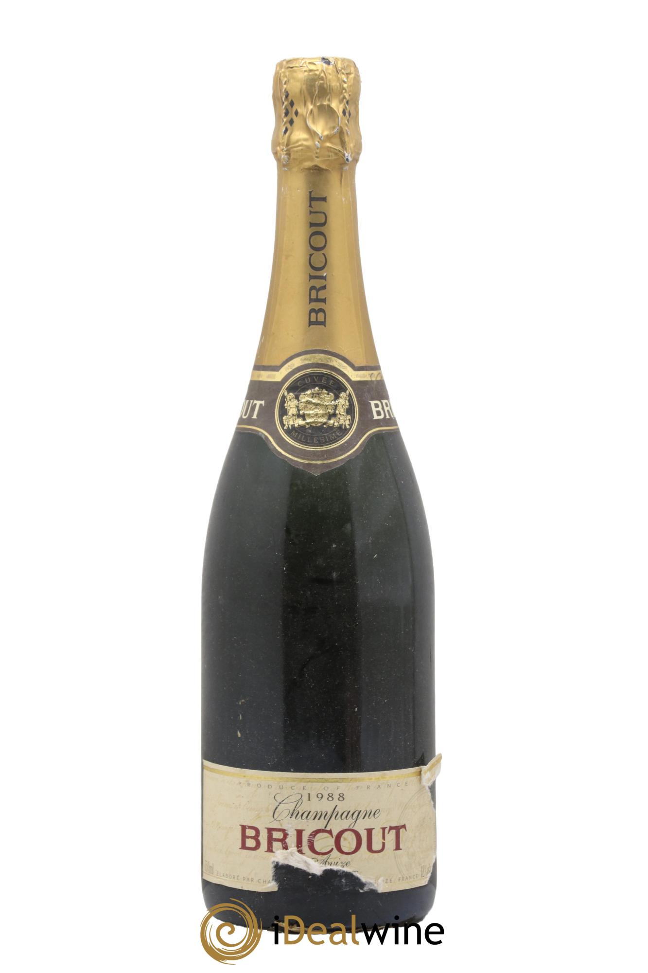 Champagne Réserve Bricout 1988 - Lot de 1 bouteille - 0