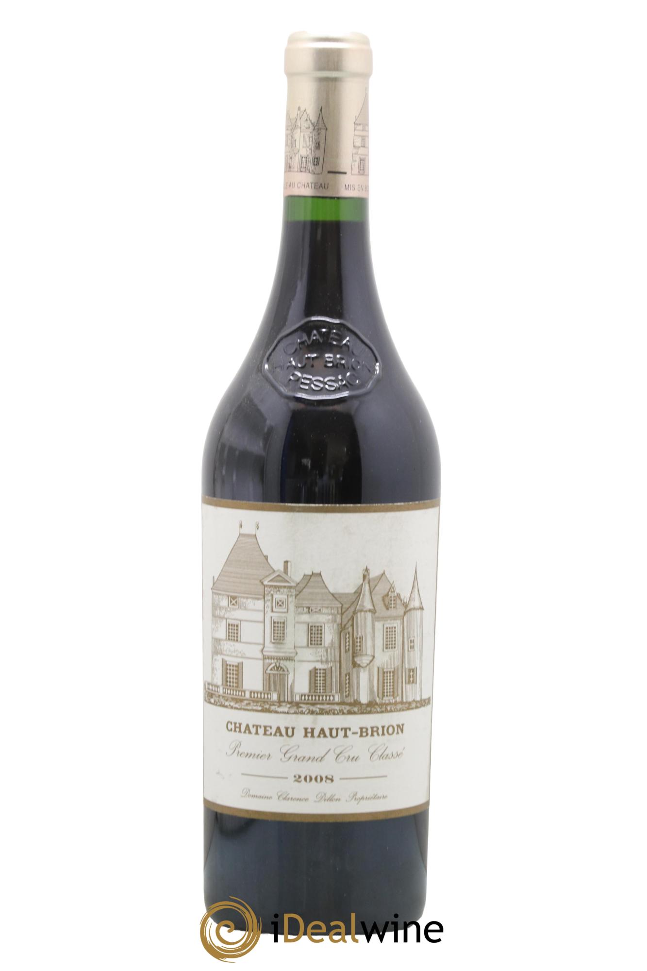 Château Haut Brion 1er Grand Cru Classé 2008 - Lot de 1 bouteille - 0