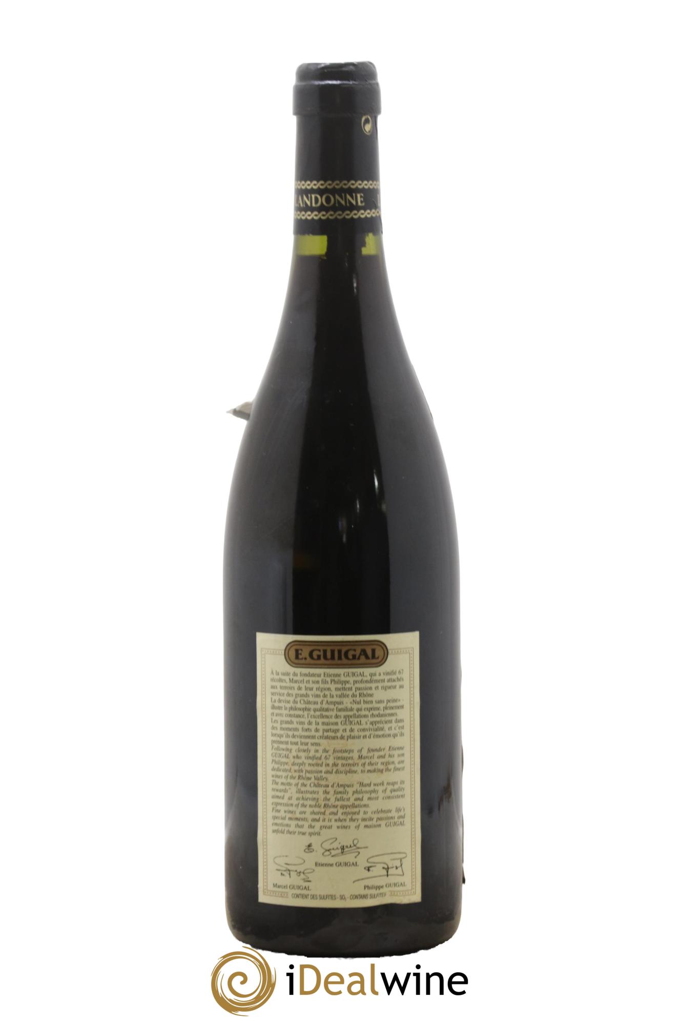 Côte-Rôtie La Landonne Guigal 2003 - Lot of 1 bottle - 1