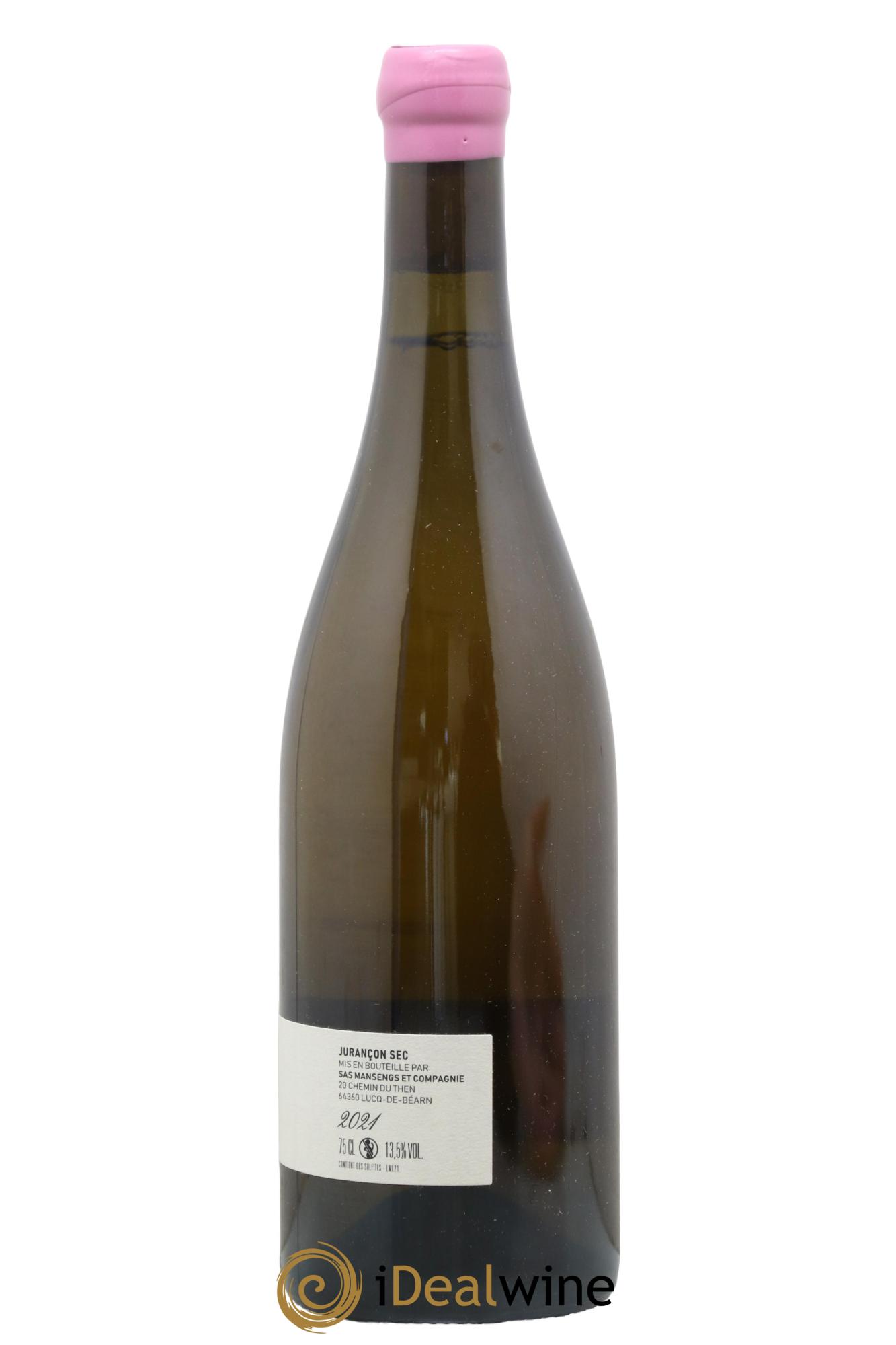 Jurançon Sec Marcel Jean-Baptiste Semmartin Marcel SAS Mansengs & Cie 2021 - Lot de 1 bouteille - 1