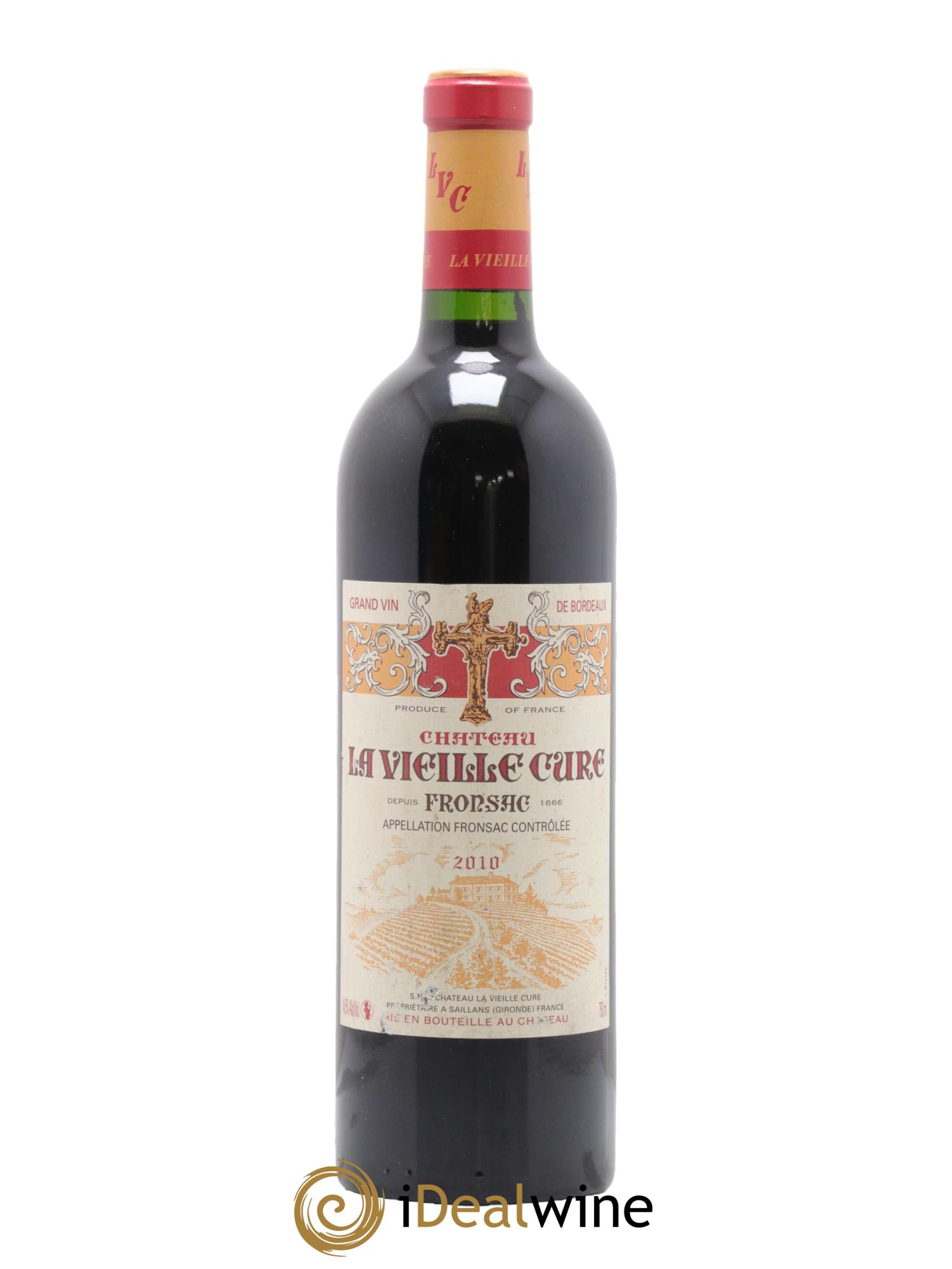 Château La Vieille Cure 2010 - Lot de 1 bouteille - 0